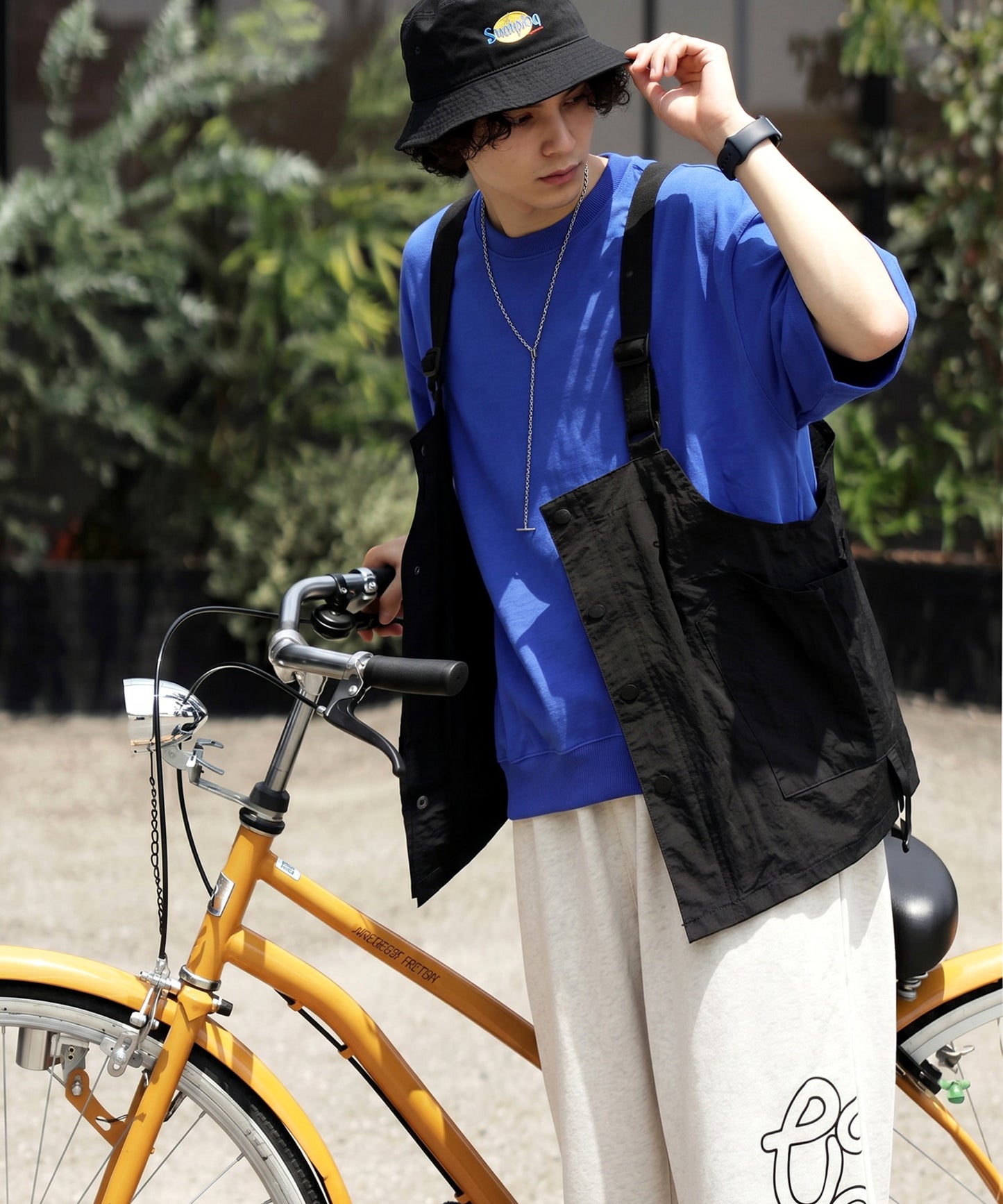 100% Cotton Drop Shoulder T-Shirt Men’s