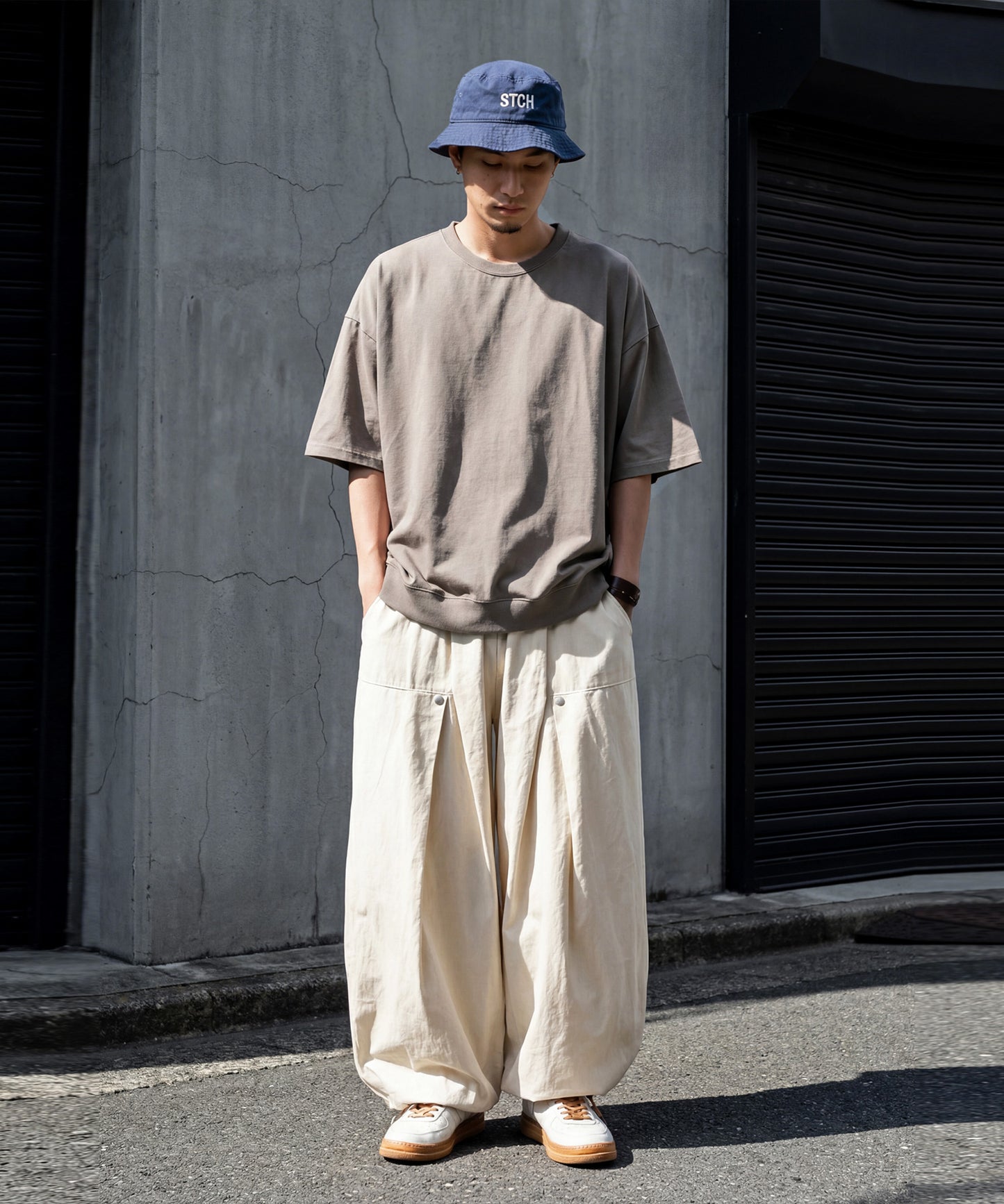 100% Cotton Drop Shoulder T-Shirt Men’s