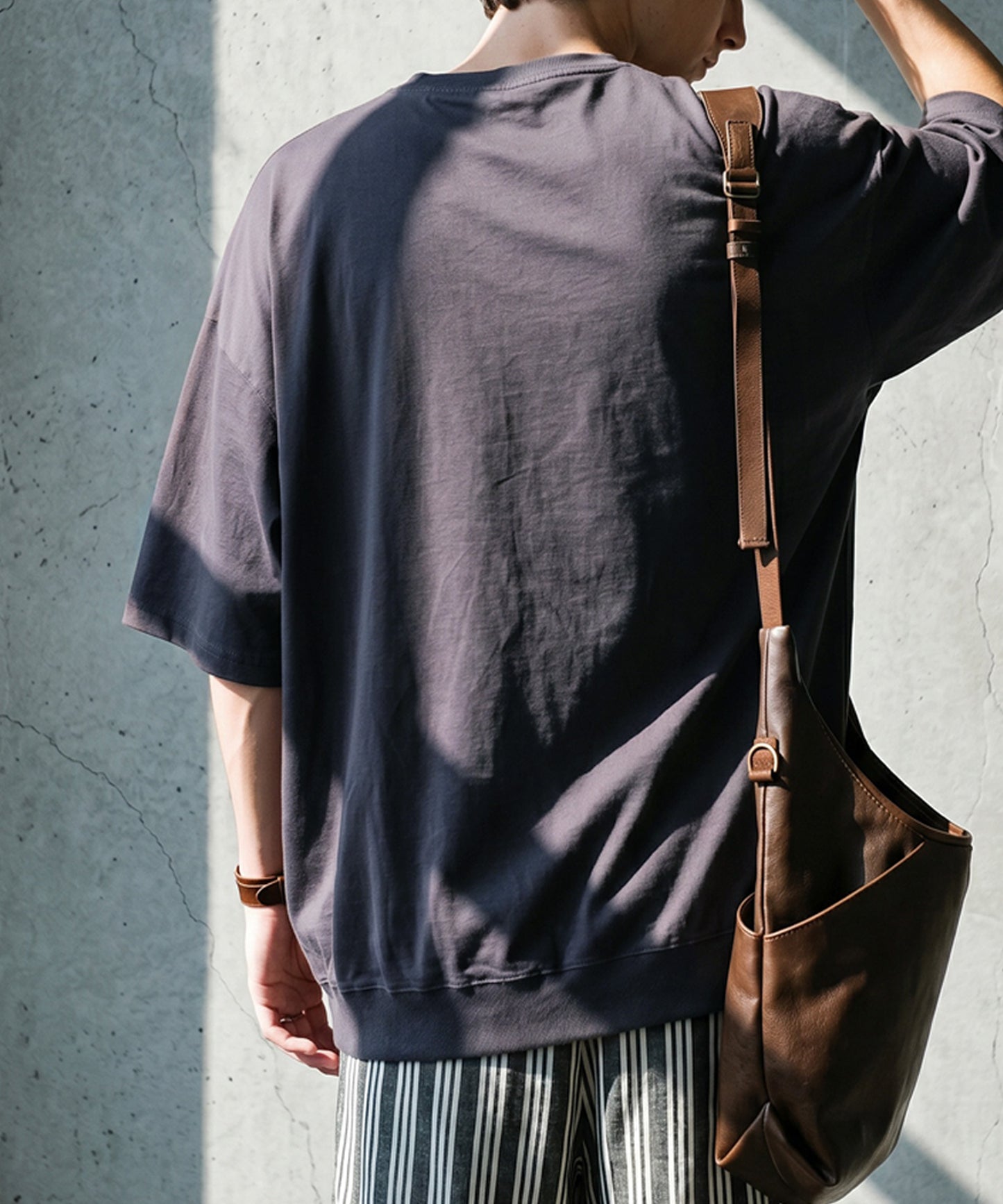 100% Cotton Drop Shoulder T-Shirt Men’s