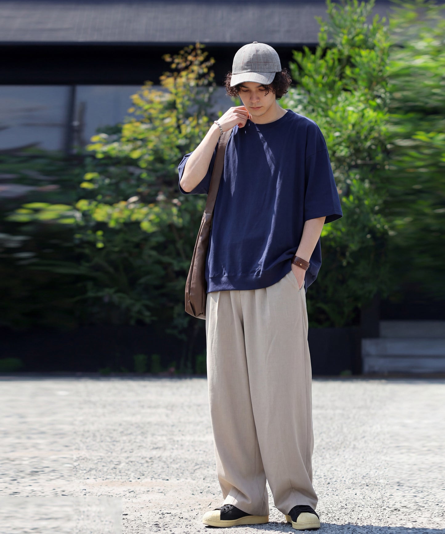100% Cotton Drop Shoulder T-Shirt Men’s