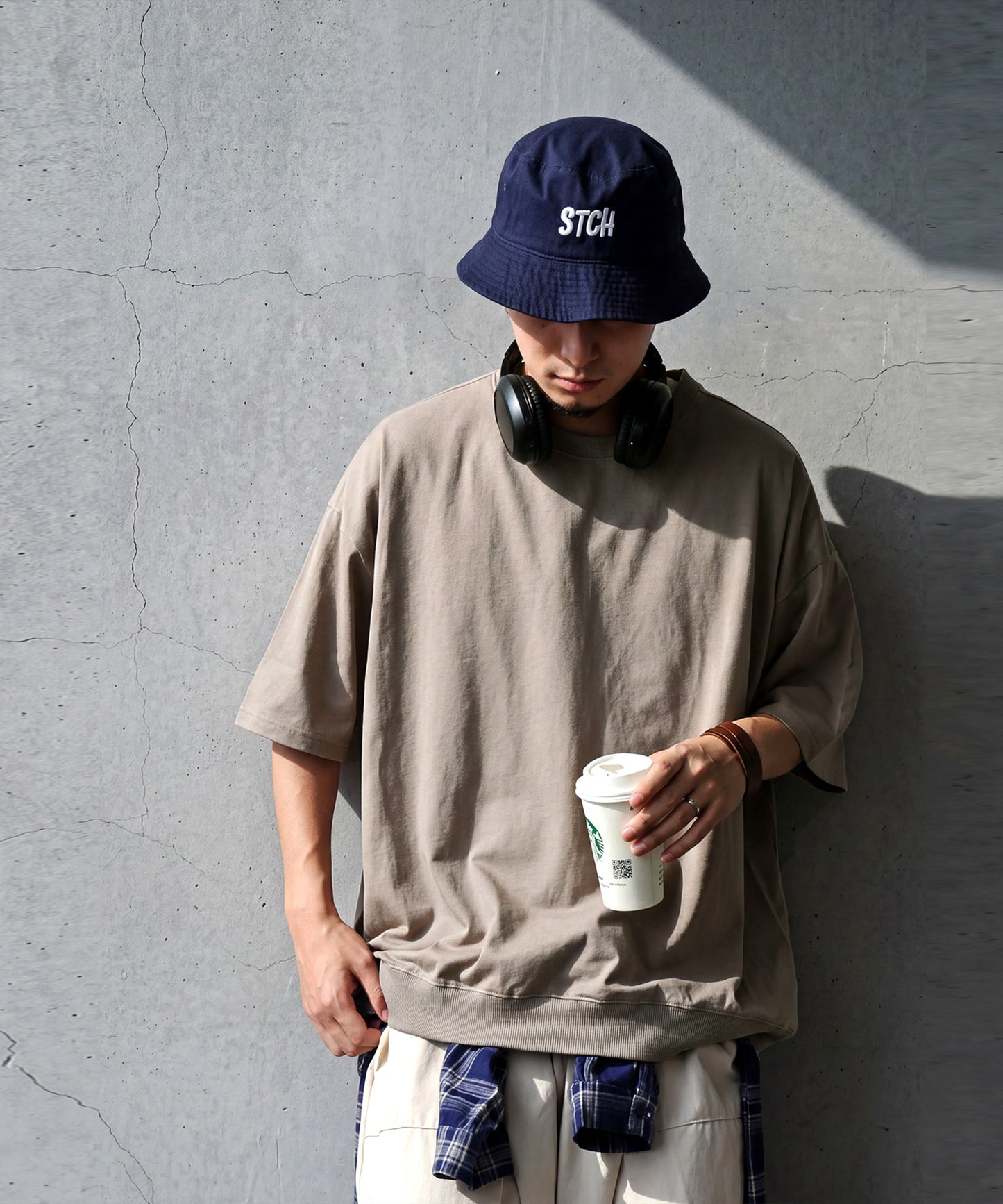 100% Cotton Drop Shoulder T-Shirt Men’s