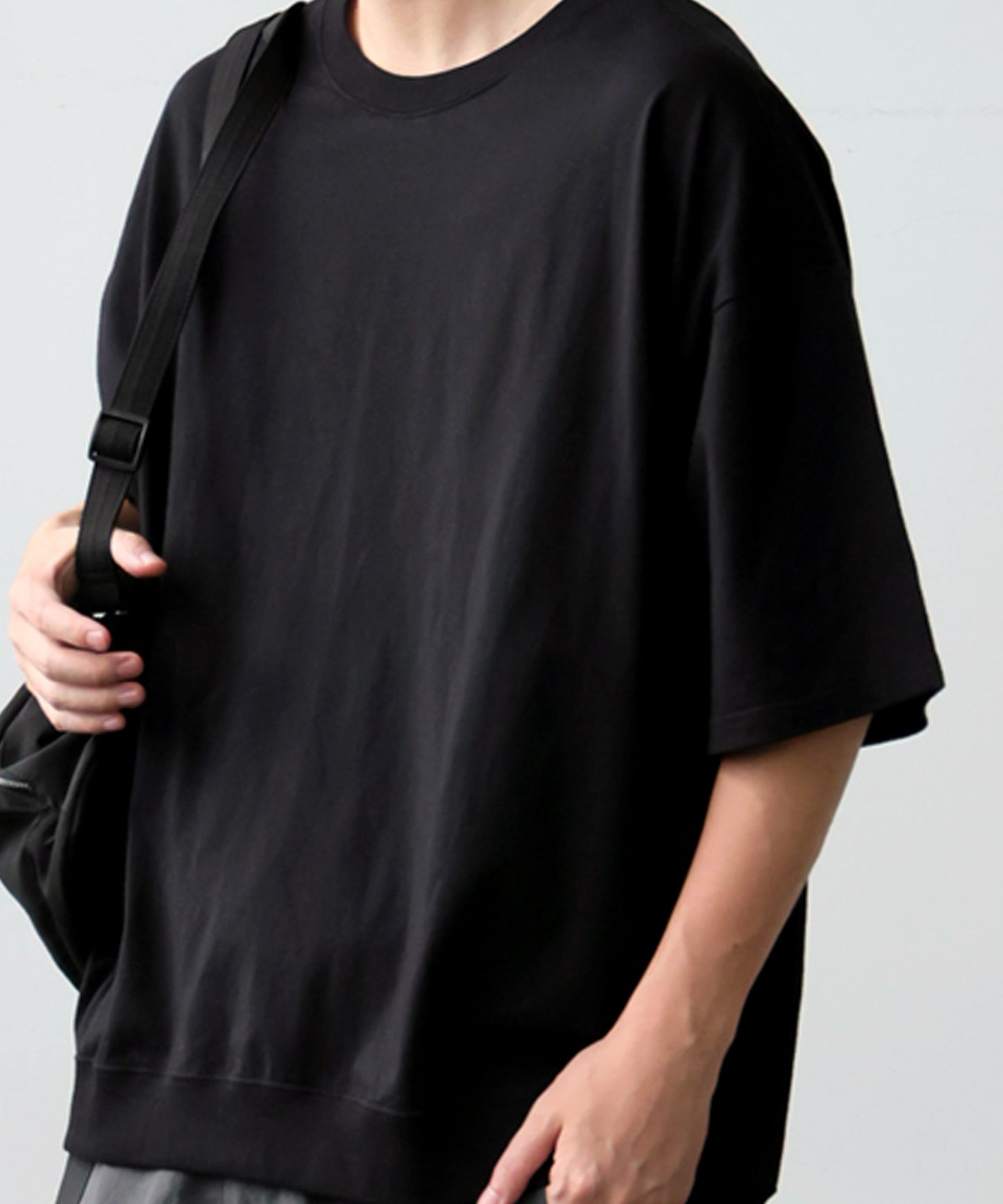 100% Cotton Drop Shoulder T-Shirt Men’s