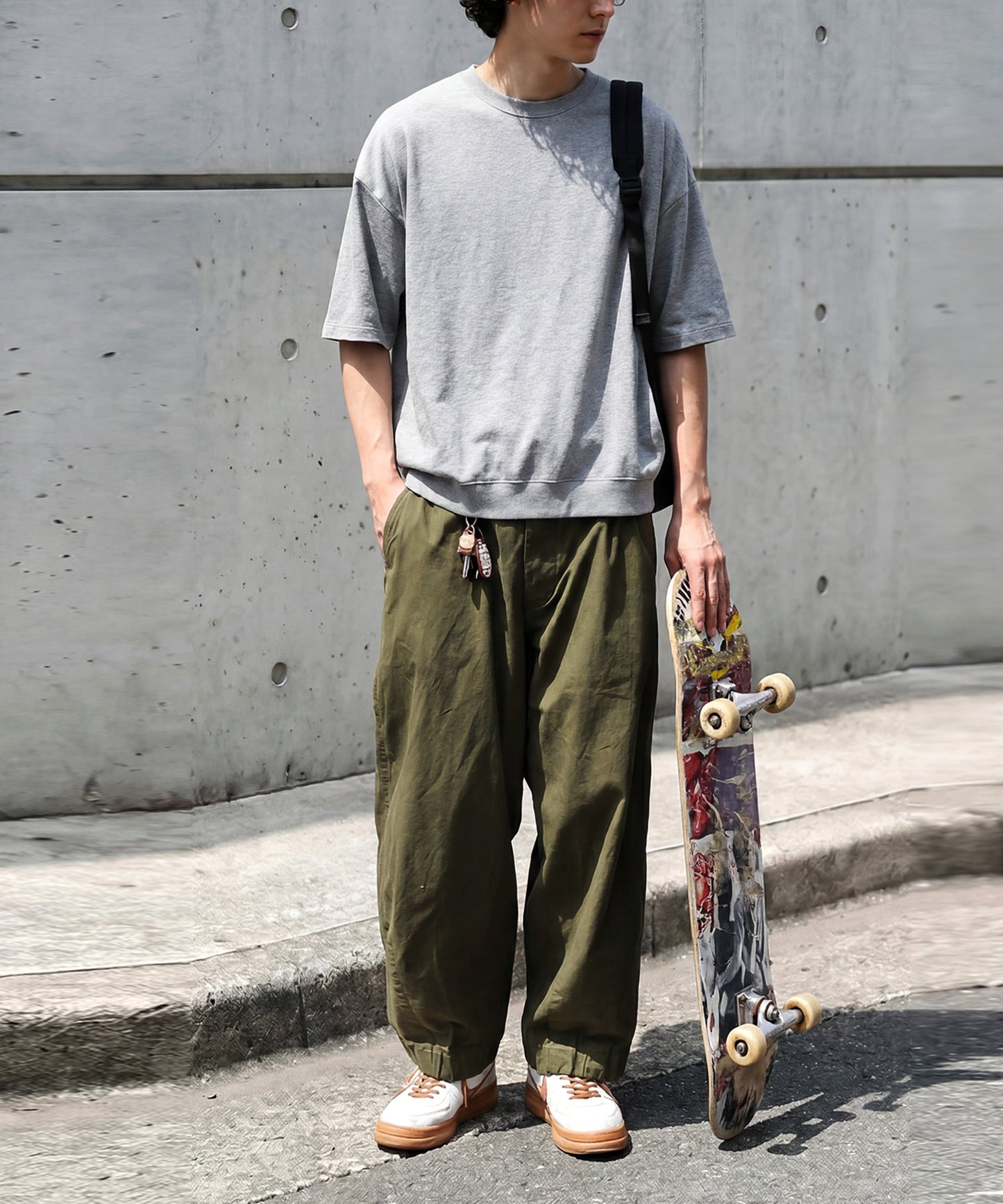 100% Cotton Drop Shoulder T-Shirt Men’s