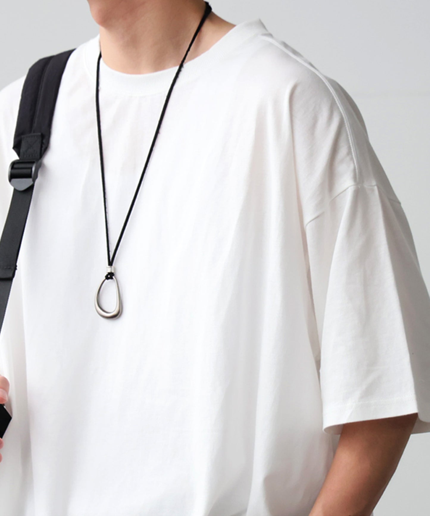 100% Cotton Drop Shoulder T-Shirt Men’s
