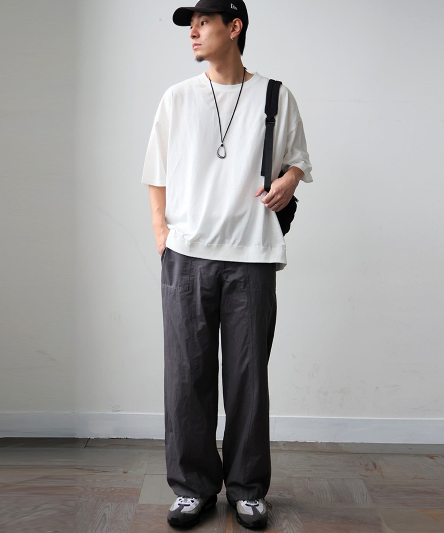 100% Cotton Drop Shoulder T-Shirt Men’s