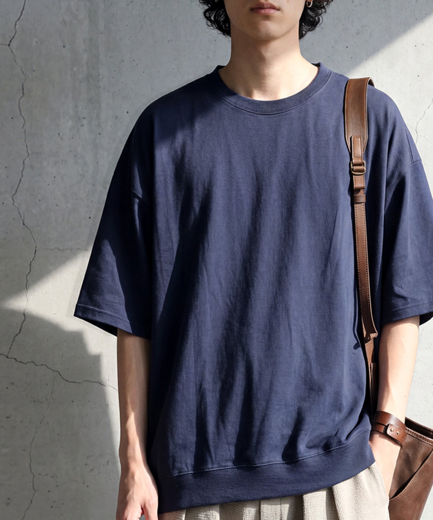 100% Cotton Drop Shoulder T-Shirt Men’s