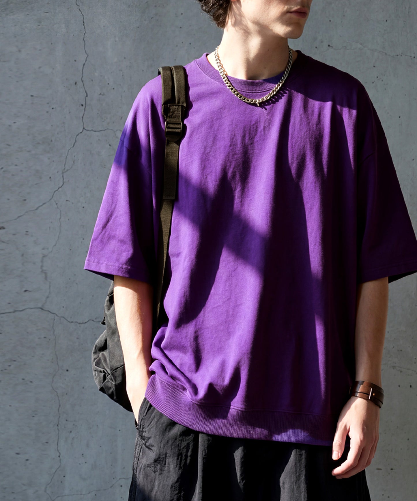 100% Cotton Drop Shoulder T-Shirt Men’s