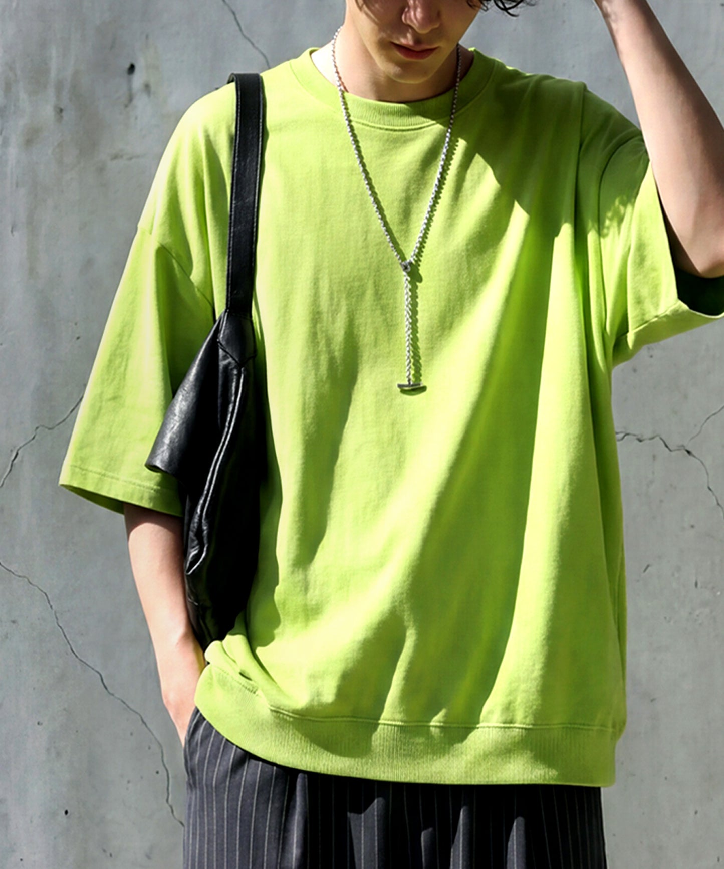 100% Cotton Drop Shoulder T-Shirt Men’s