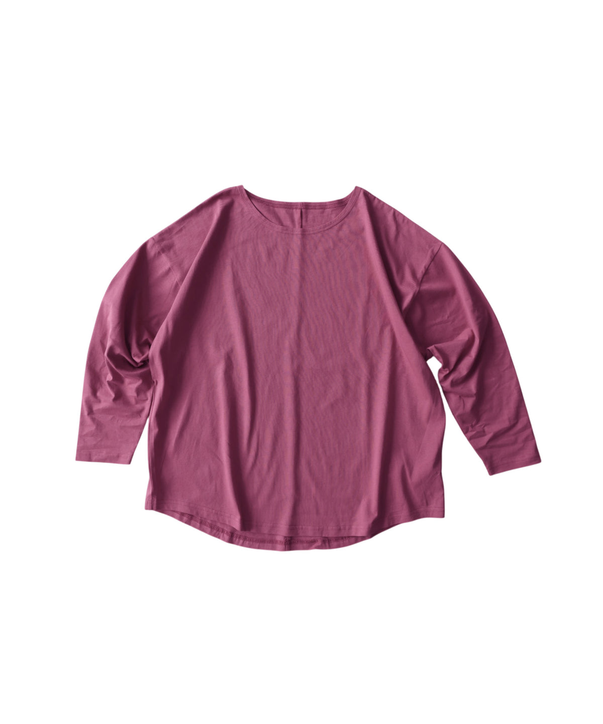 100% Cotton, Sweat Stain Resistant, Crew Neck Long-Sleeve T-Shirt Ladies