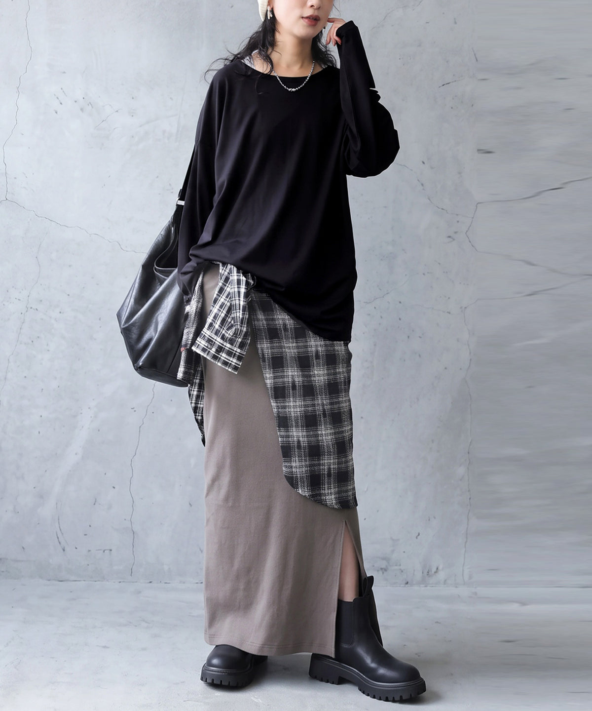 Cool-Touch, Smooth-Textured Long-Sleeved T-Shirt Ladies