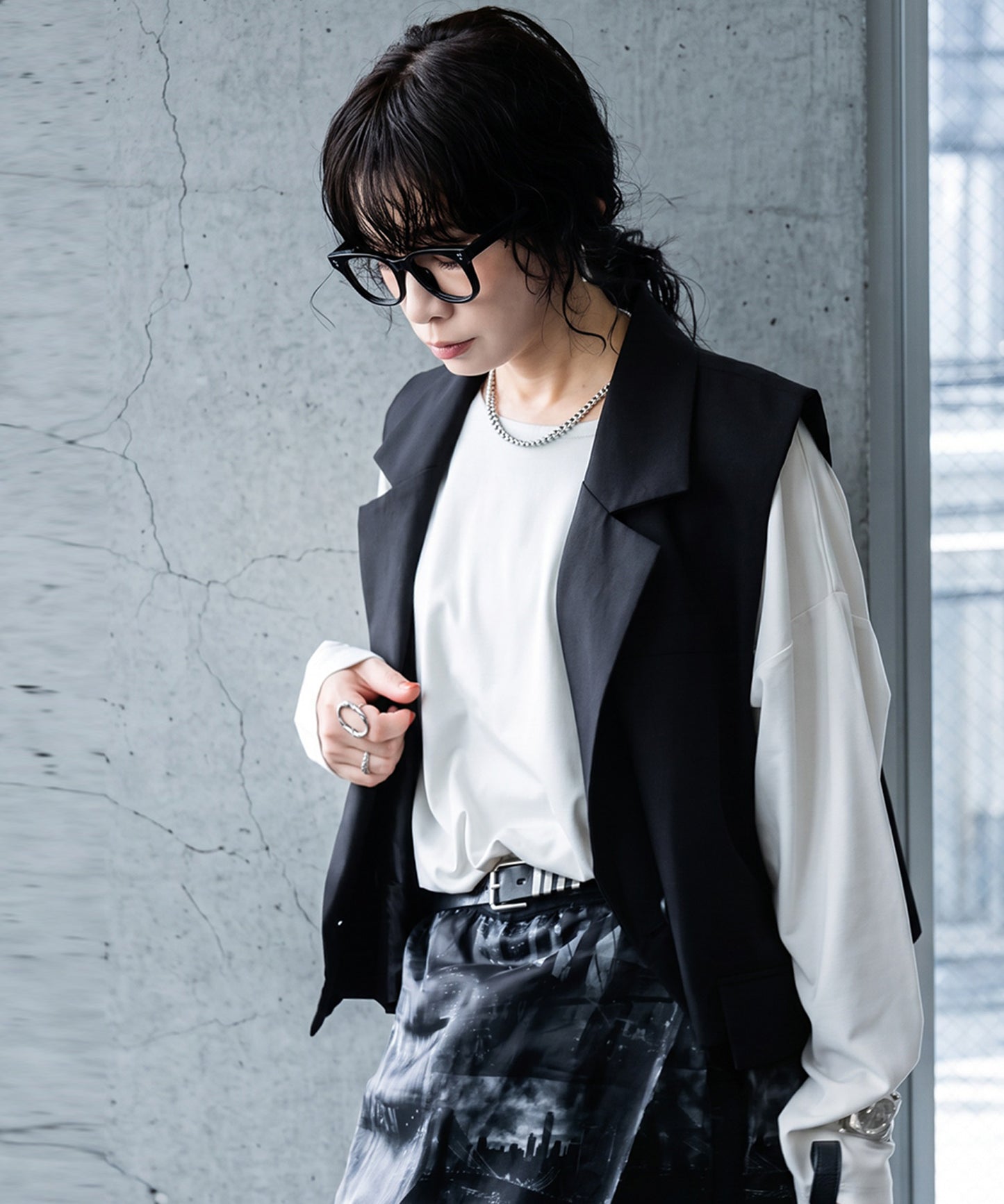 Cool-Touch, Smooth-Textured Long-Sleeved T-Shirt Ladies