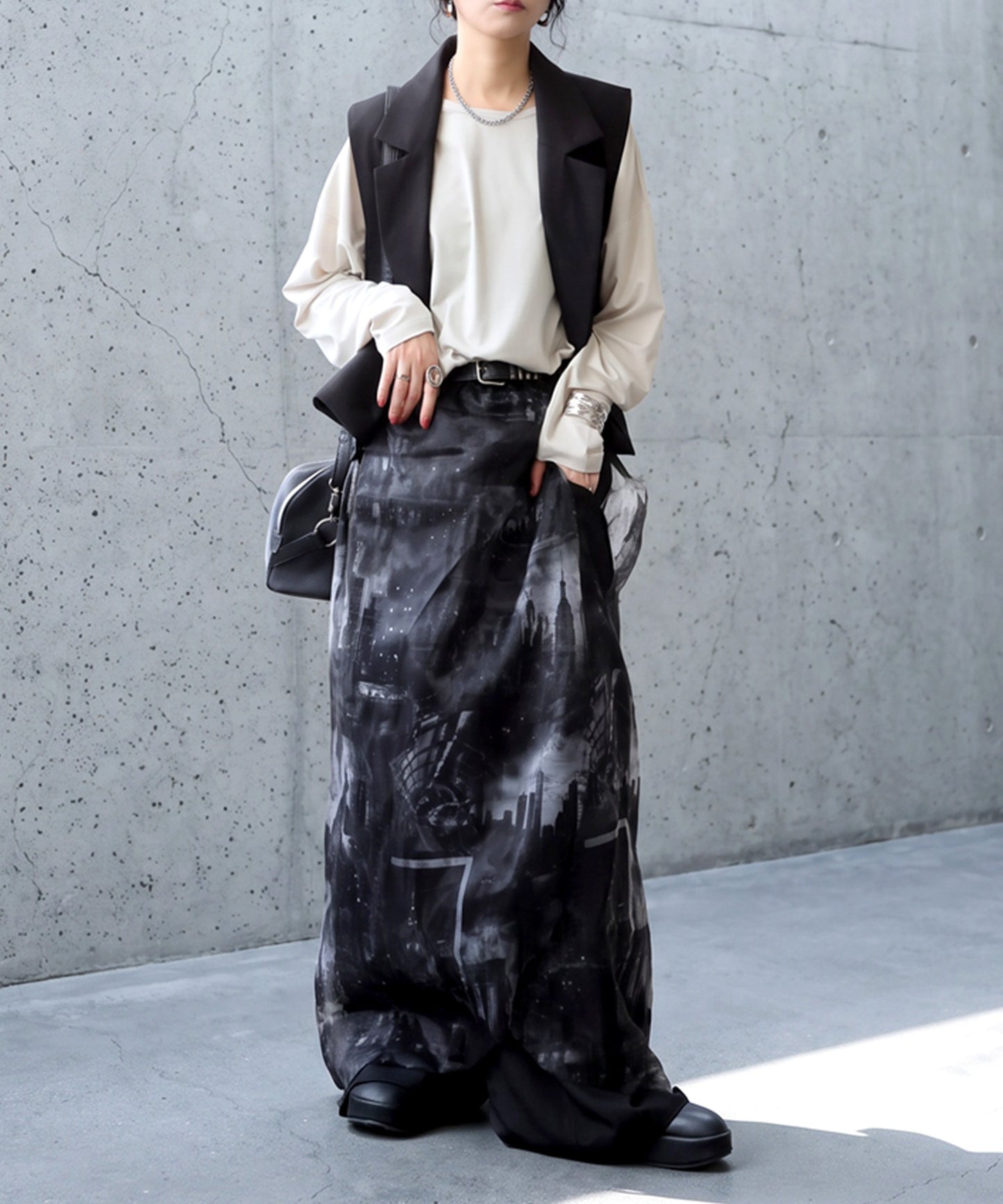 Cool-Touch, Smooth-Textured Long-Sleeved T-Shirt Ladies