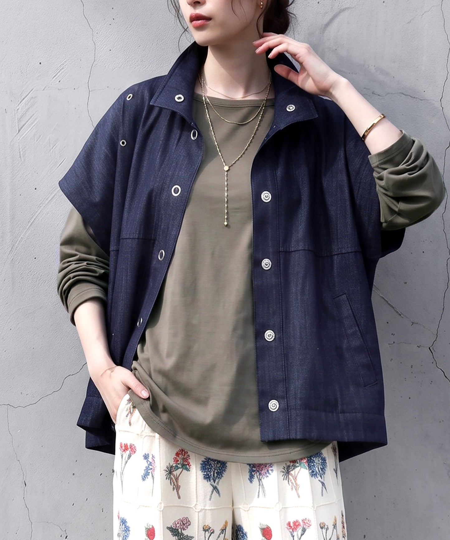 Cool-Touch, Smooth-Textured Long-Sleeved T-Shirt Ladies