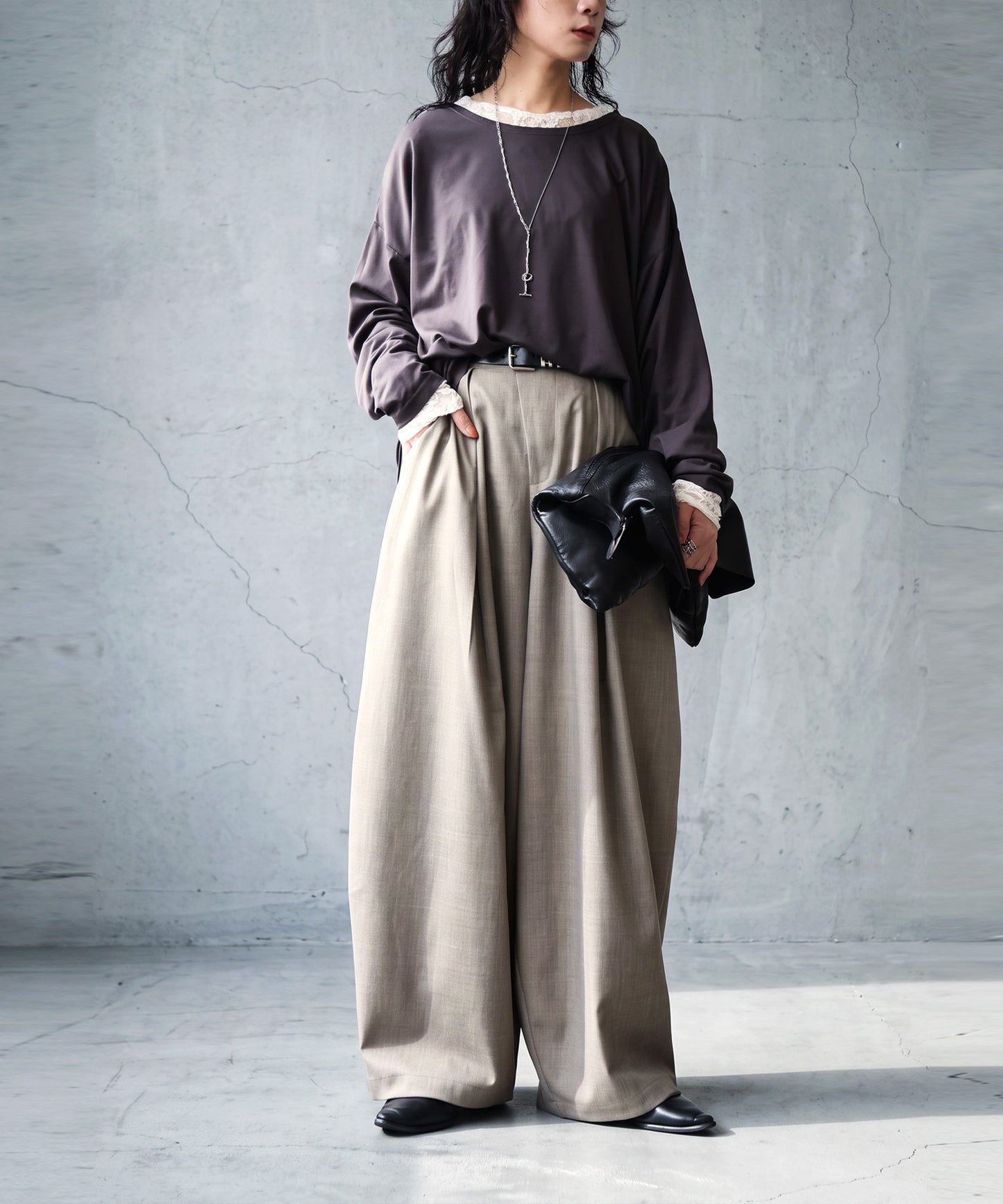 Cool-Touch, Smooth-Textured Long-Sleeved T-Shirt Ladies