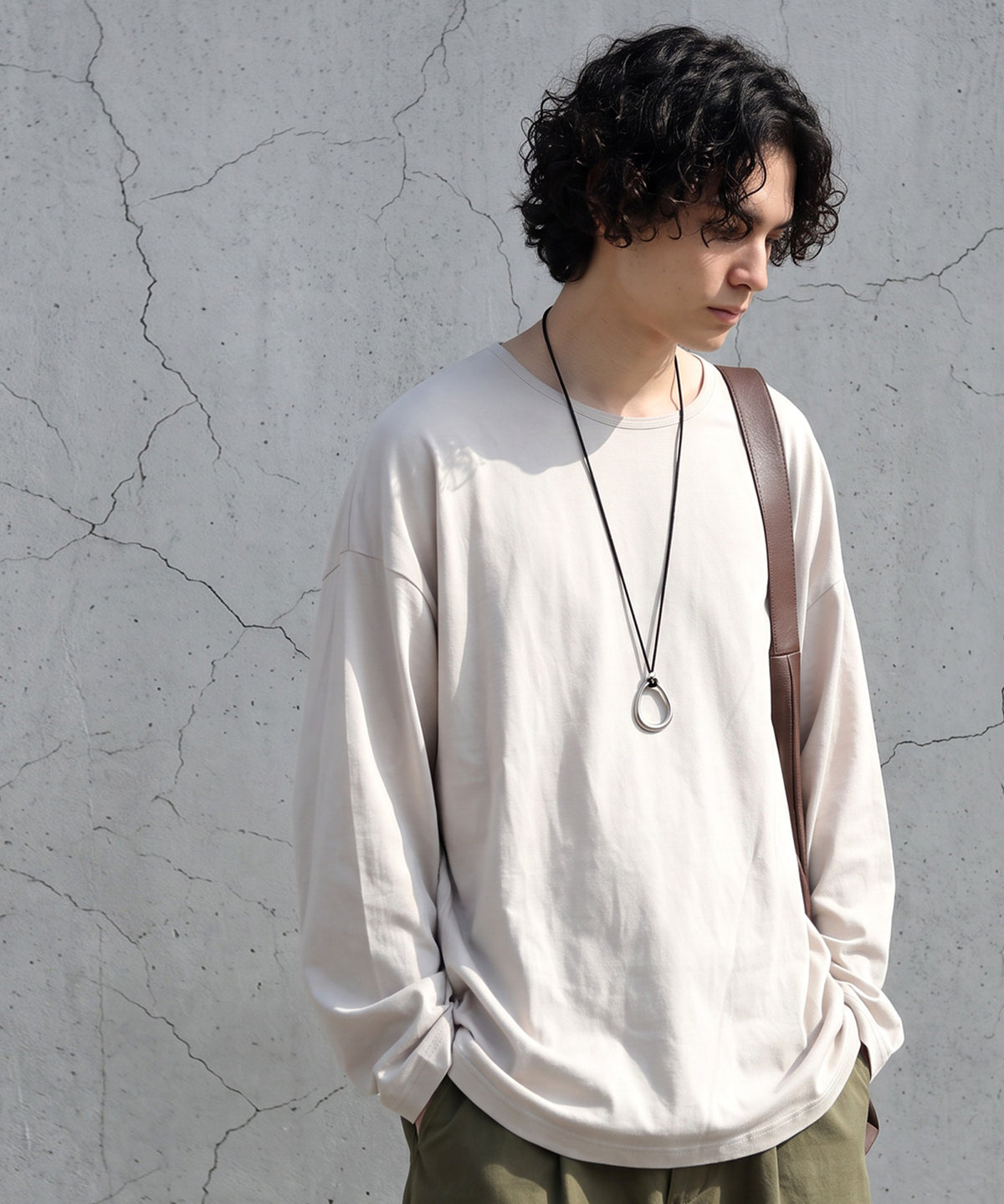 Cool-Touch, Smooth-Textured Long-Sleeved T-Shirt Men’s