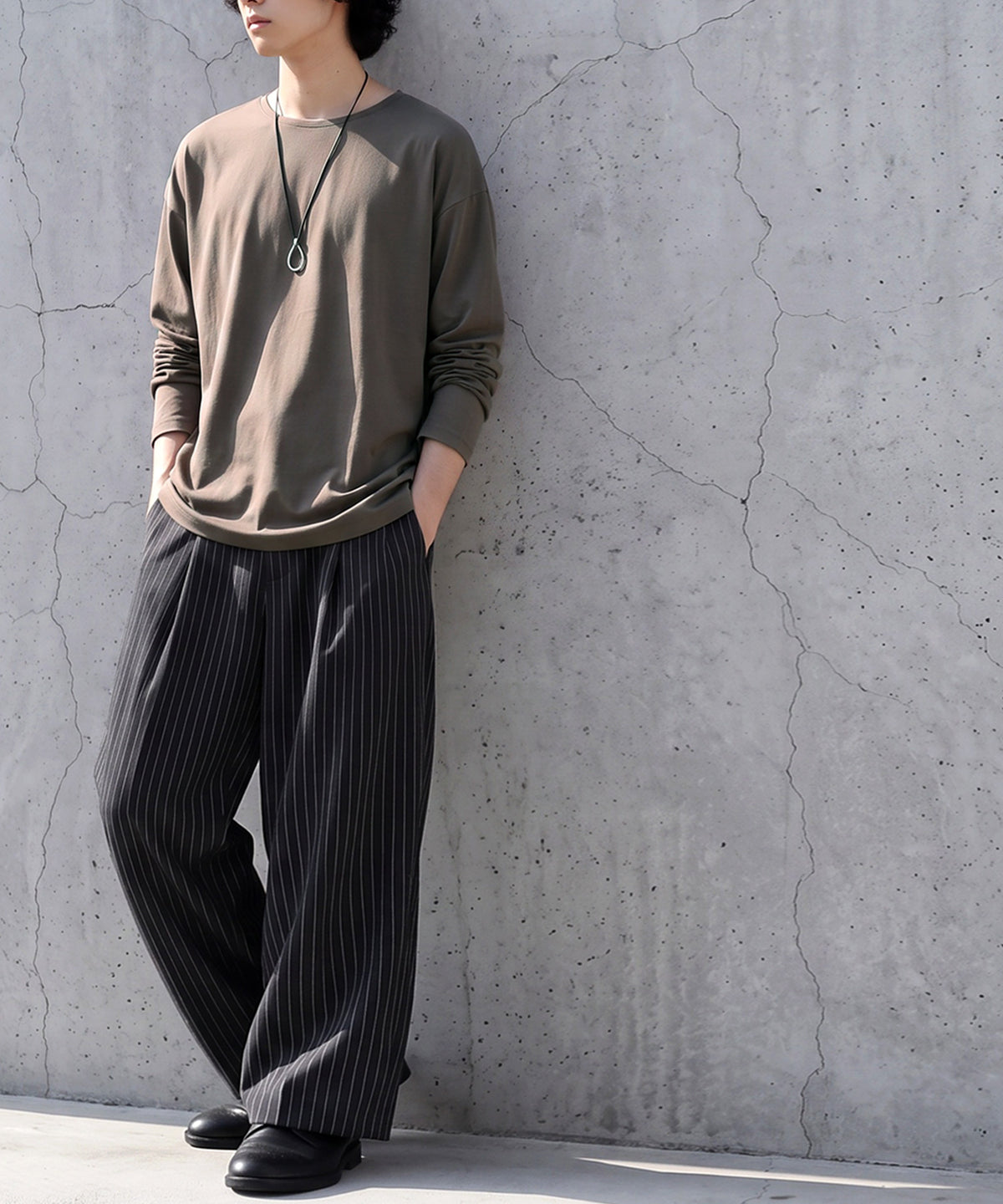 Cool-Touch, Smooth-Textured Long-Sleeved T-Shirt Men’s