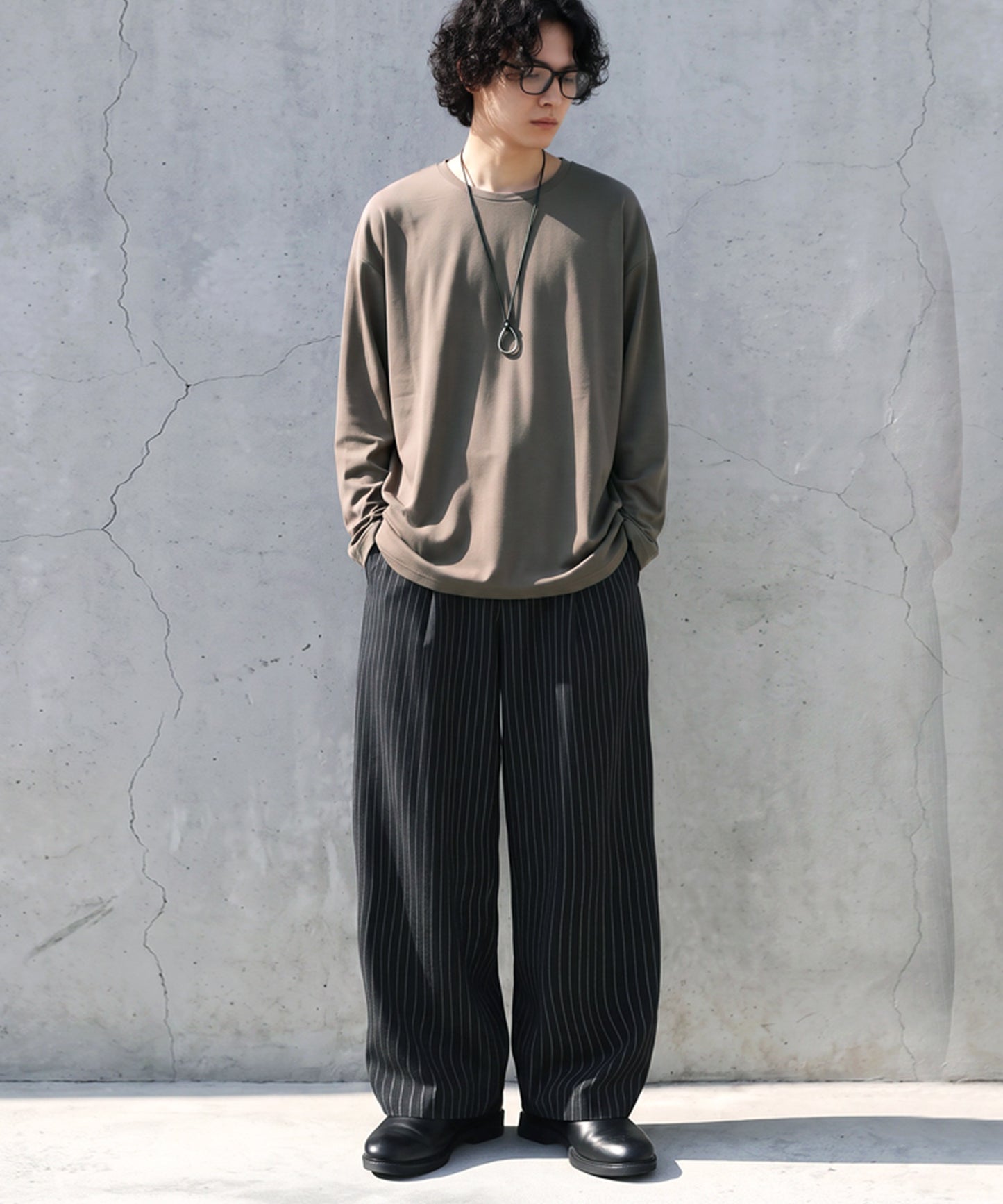 Cool-Touch, Smooth-Textured Long-Sleeved T-Shirt Men’s