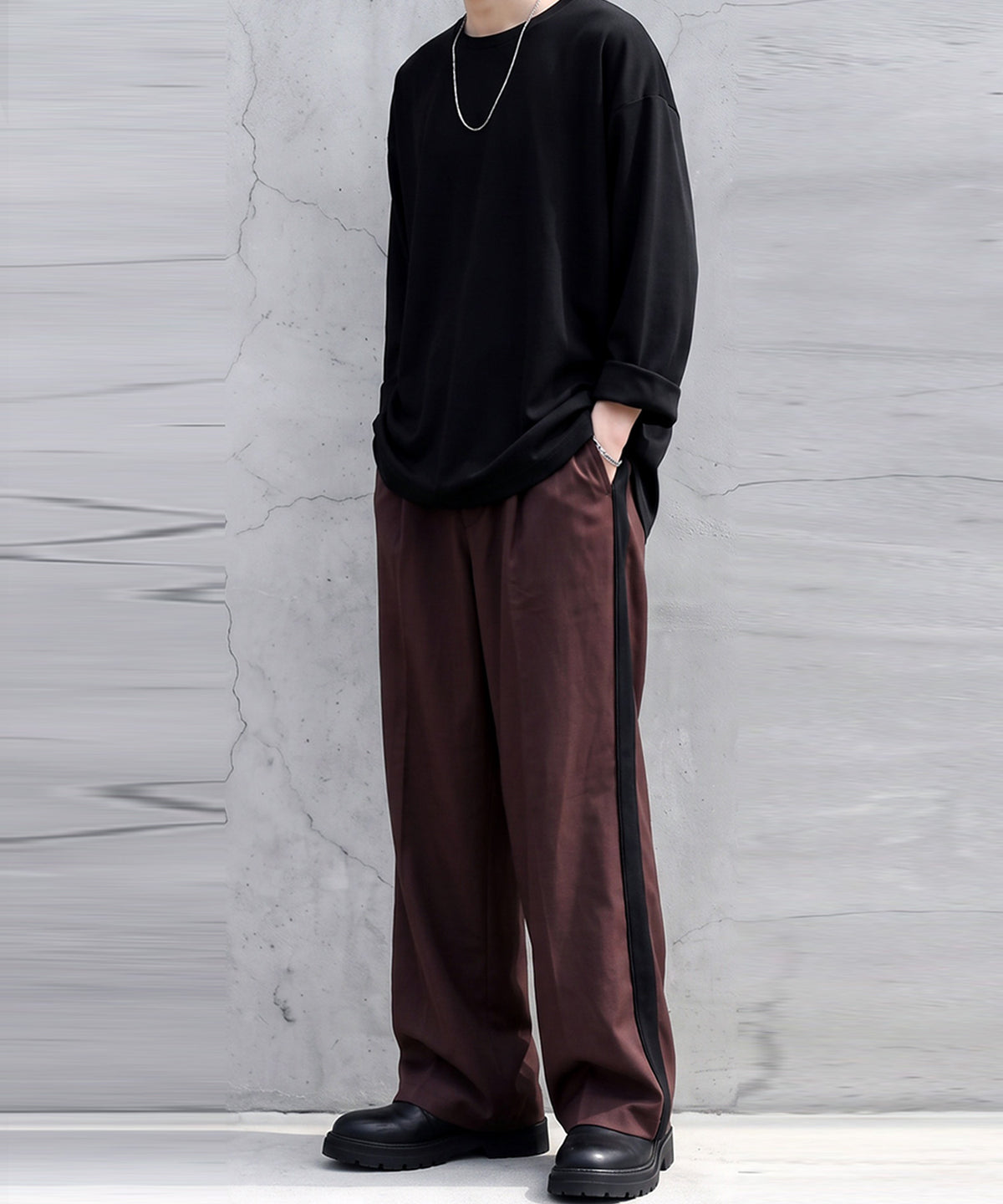 Cool-Touch, Smooth-Textured Long-Sleeved T-Shirt Men’s