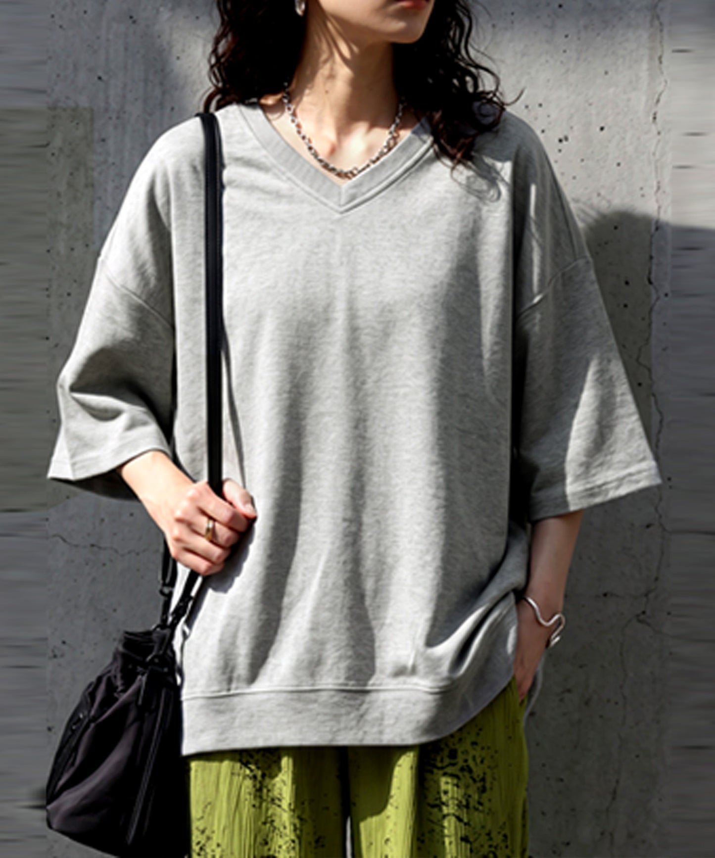 100% Cotton Drop Shoulder T-Shirt Ladies
