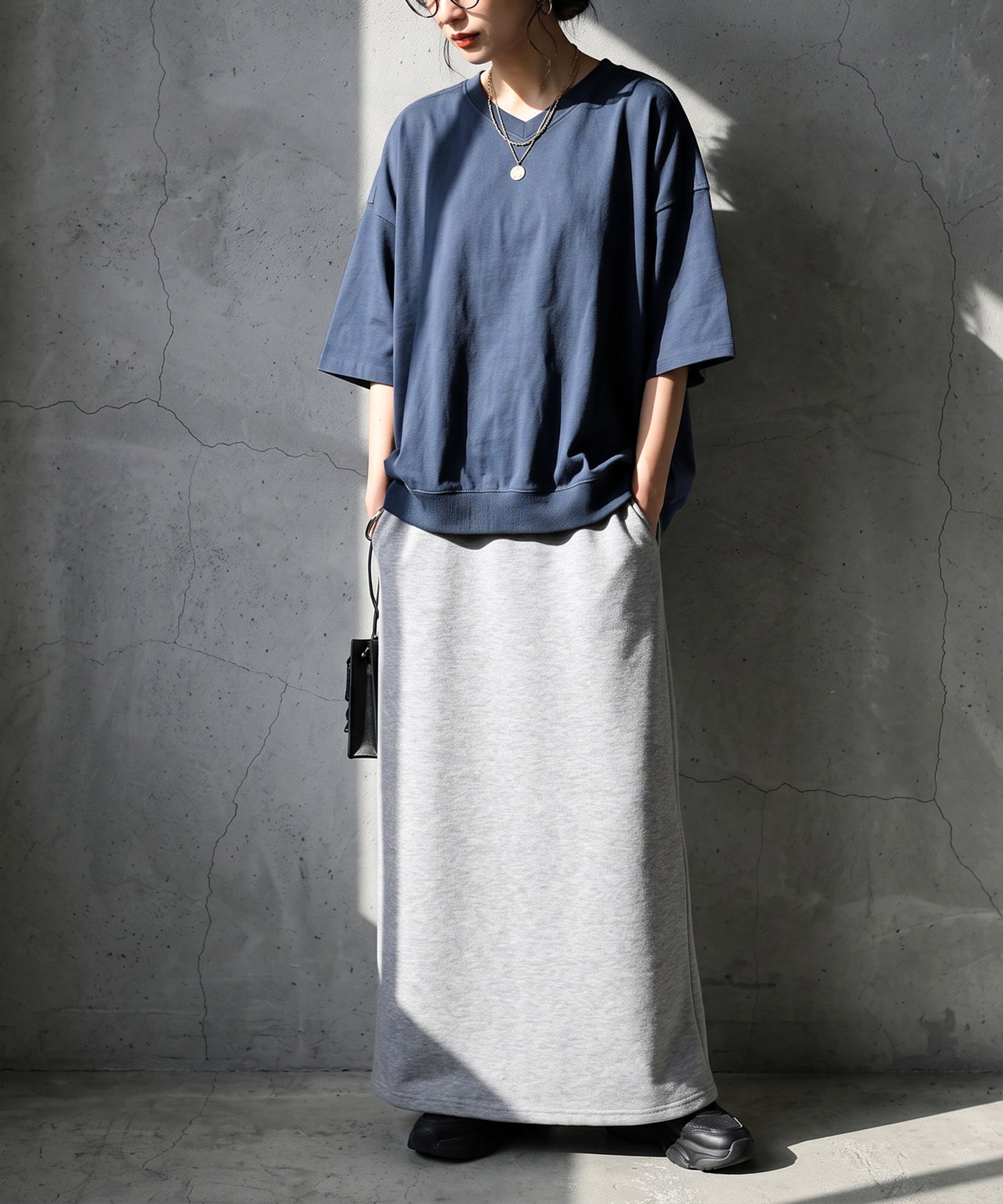 100% Cotton Drop Shoulder T-Shirt Ladies