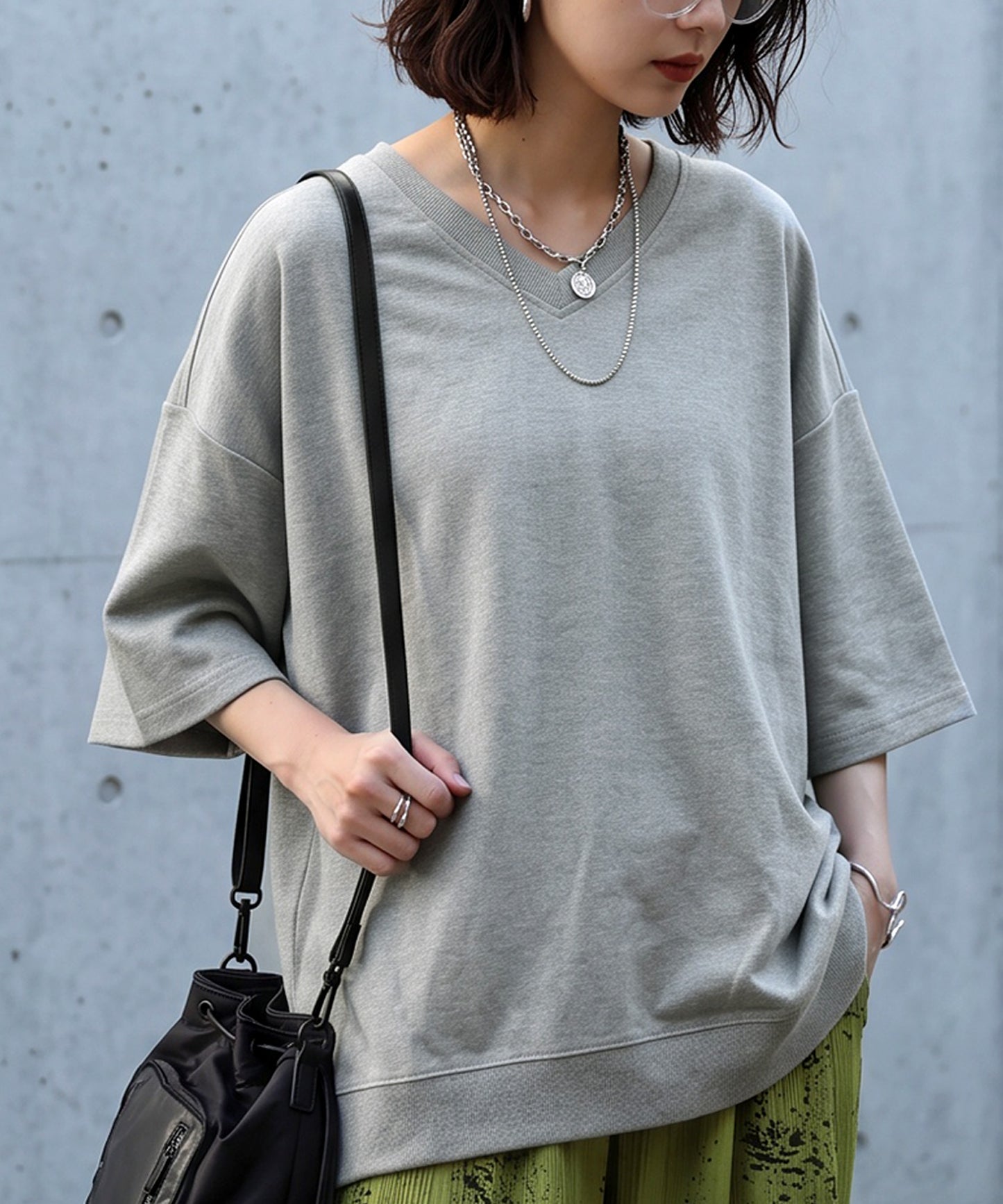 100% Cotton Drop Shoulder T-Shirt Ladies
