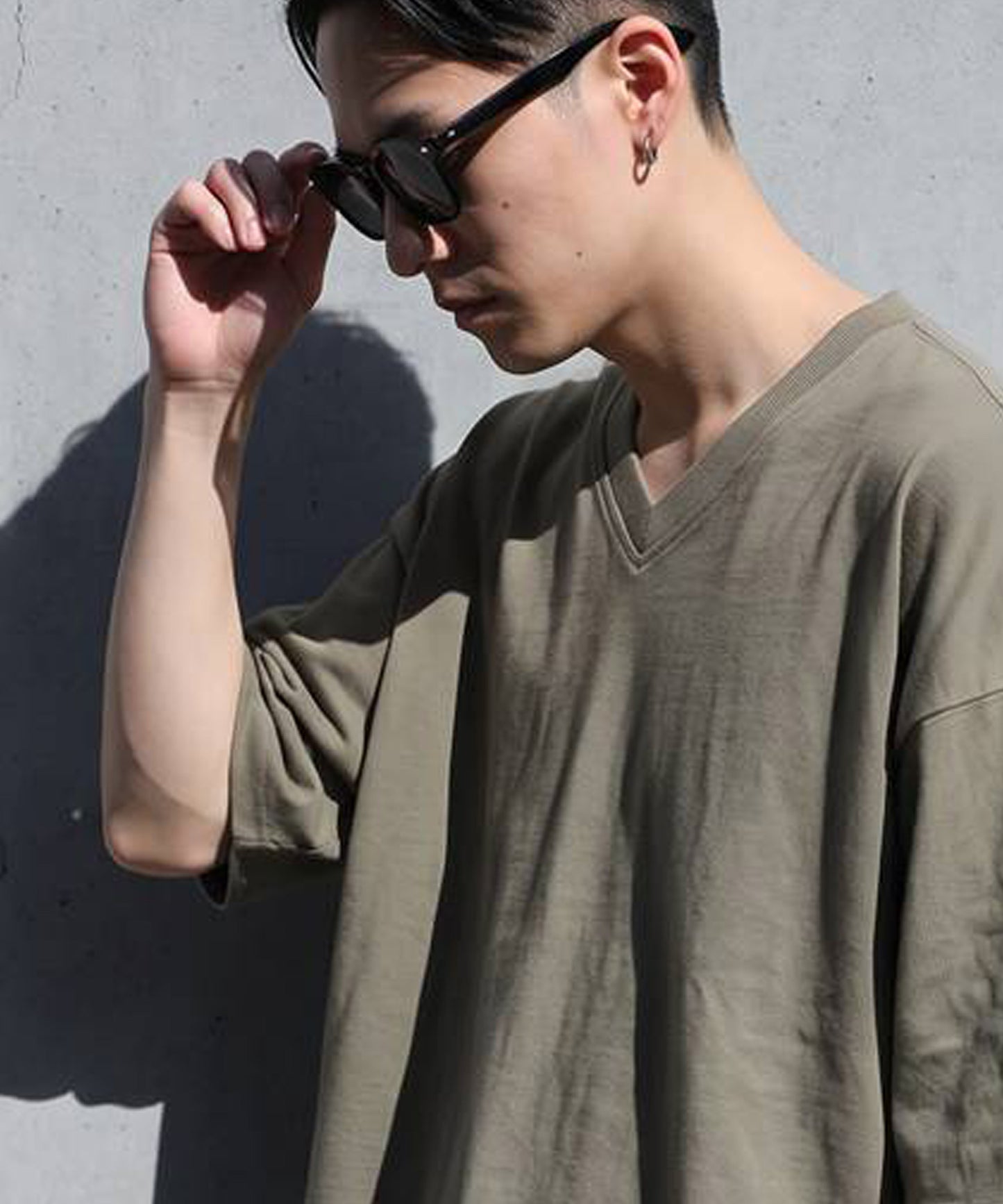100% Cotton Drop Shoulder T-Shirt Men’s