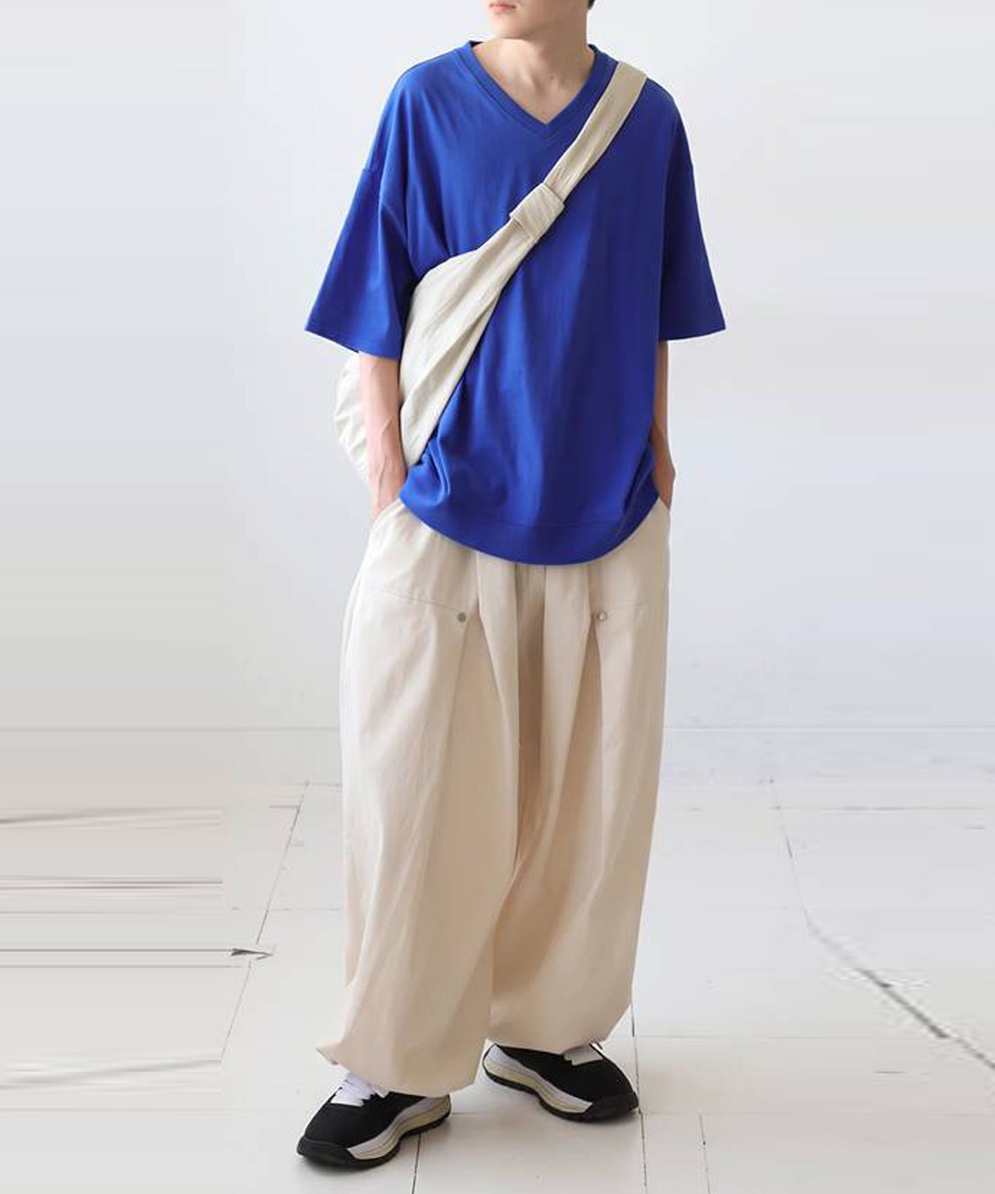 100% Cotton Drop Shoulder T-Shirt Men’s