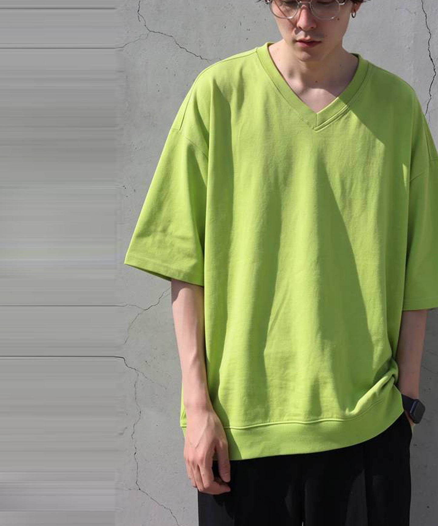 100% Cotton Drop Shoulder T-Shirt Men’s