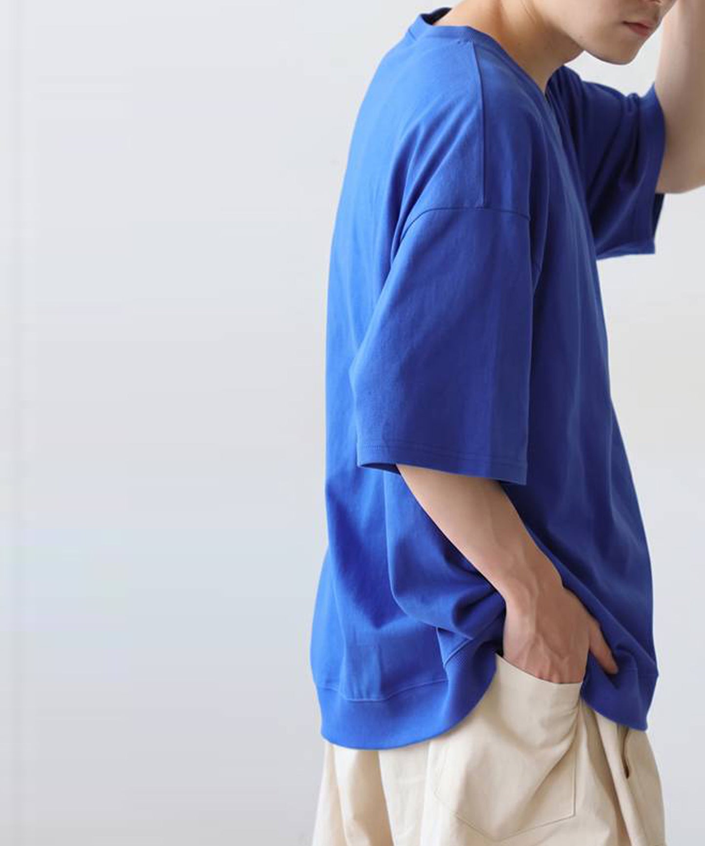 100% Cotton Drop Shoulder T-Shirt Men’s