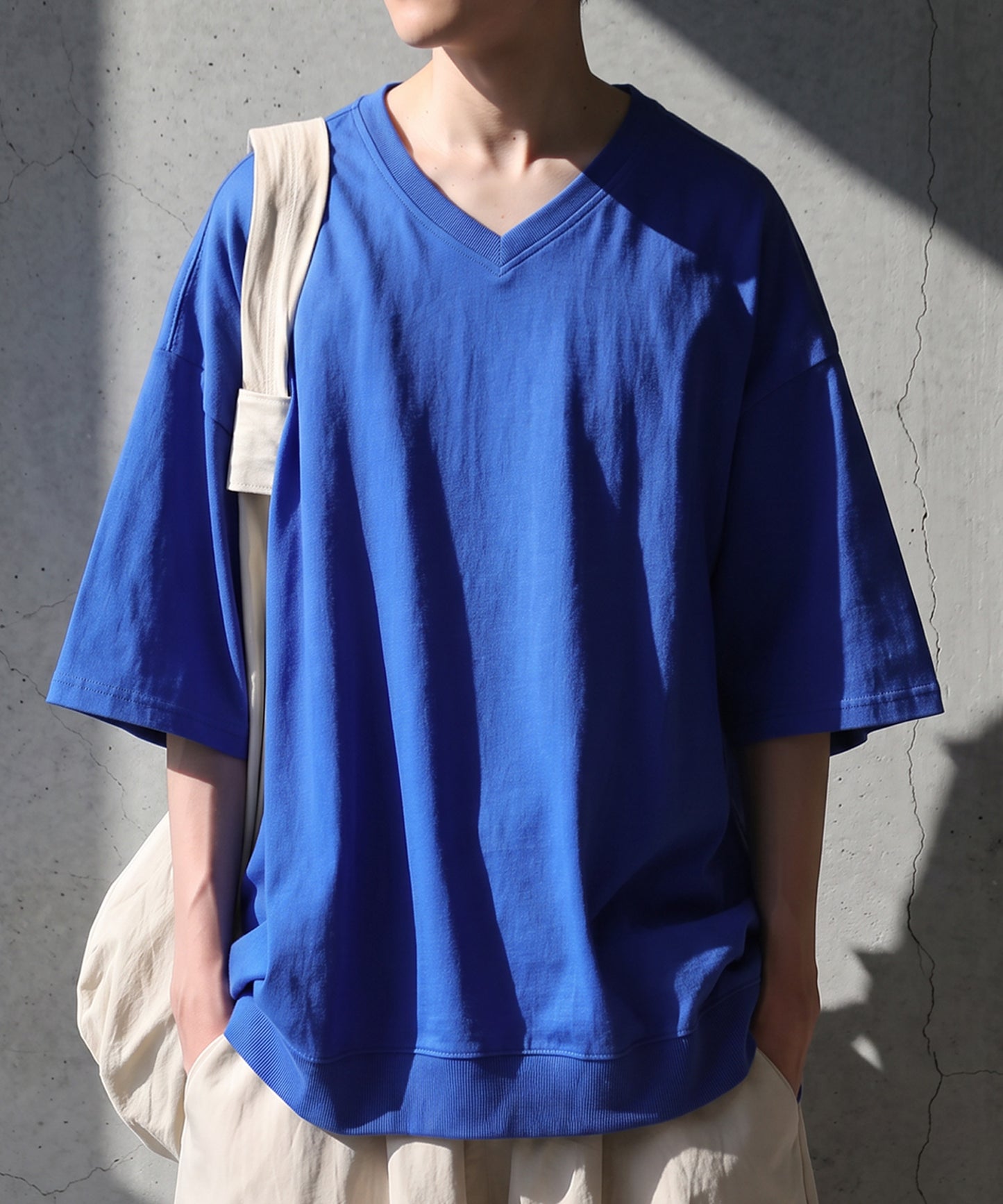 100% Cotton Drop Shoulder T-Shirt Men’s