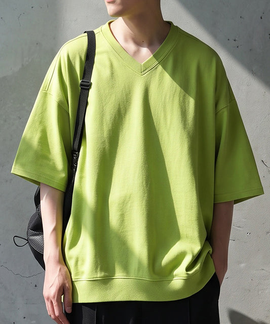 100% Cotton Drop Shoulder T-Shirt Men’s