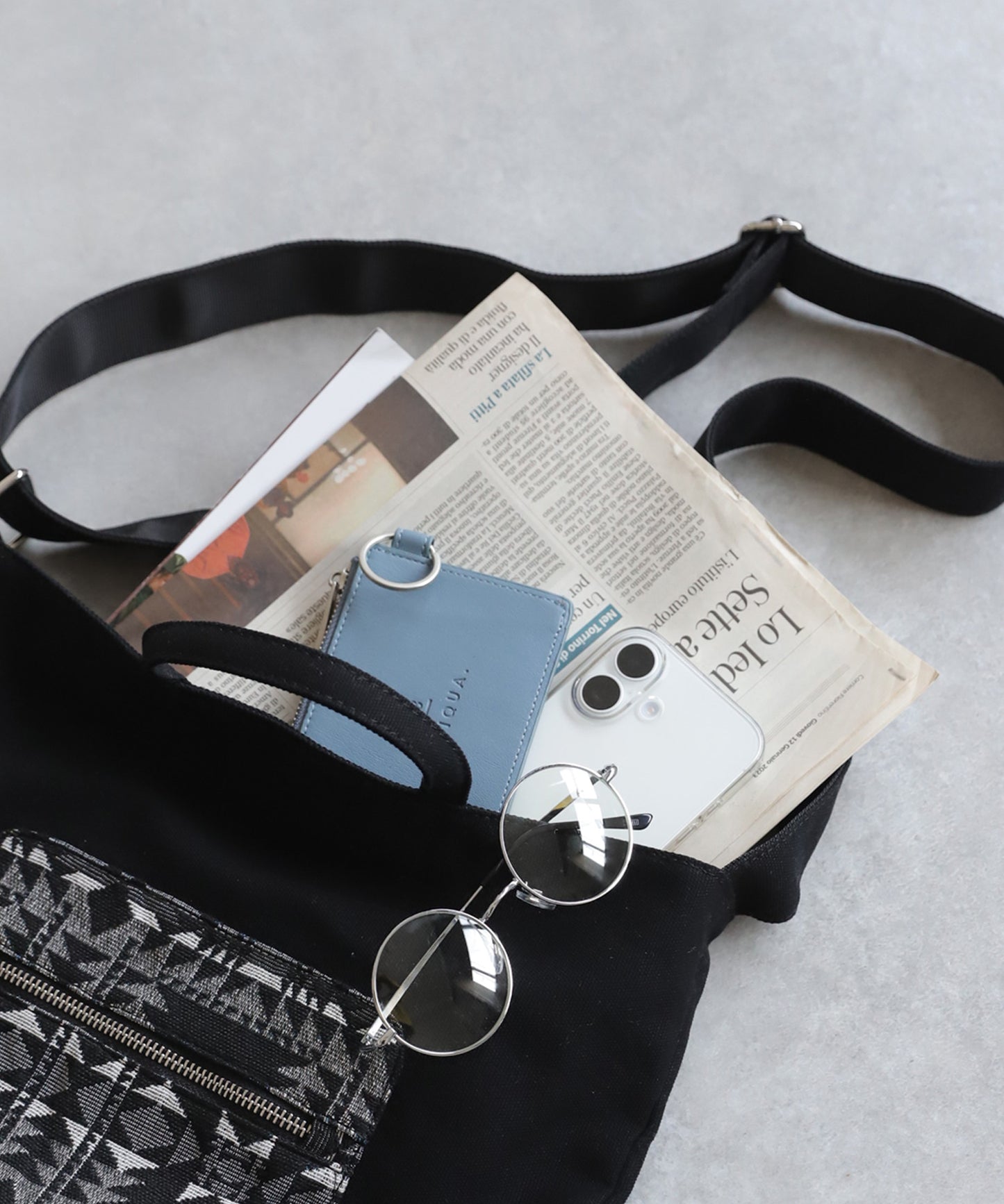 Men's Kilim Pattern Canvas Tote Bag