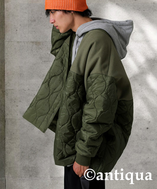 Quilted Short Coat Men's