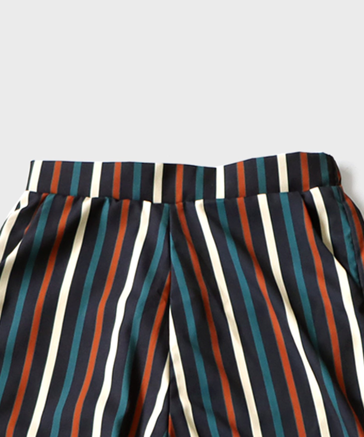 Colorful multi -striped pants Men's