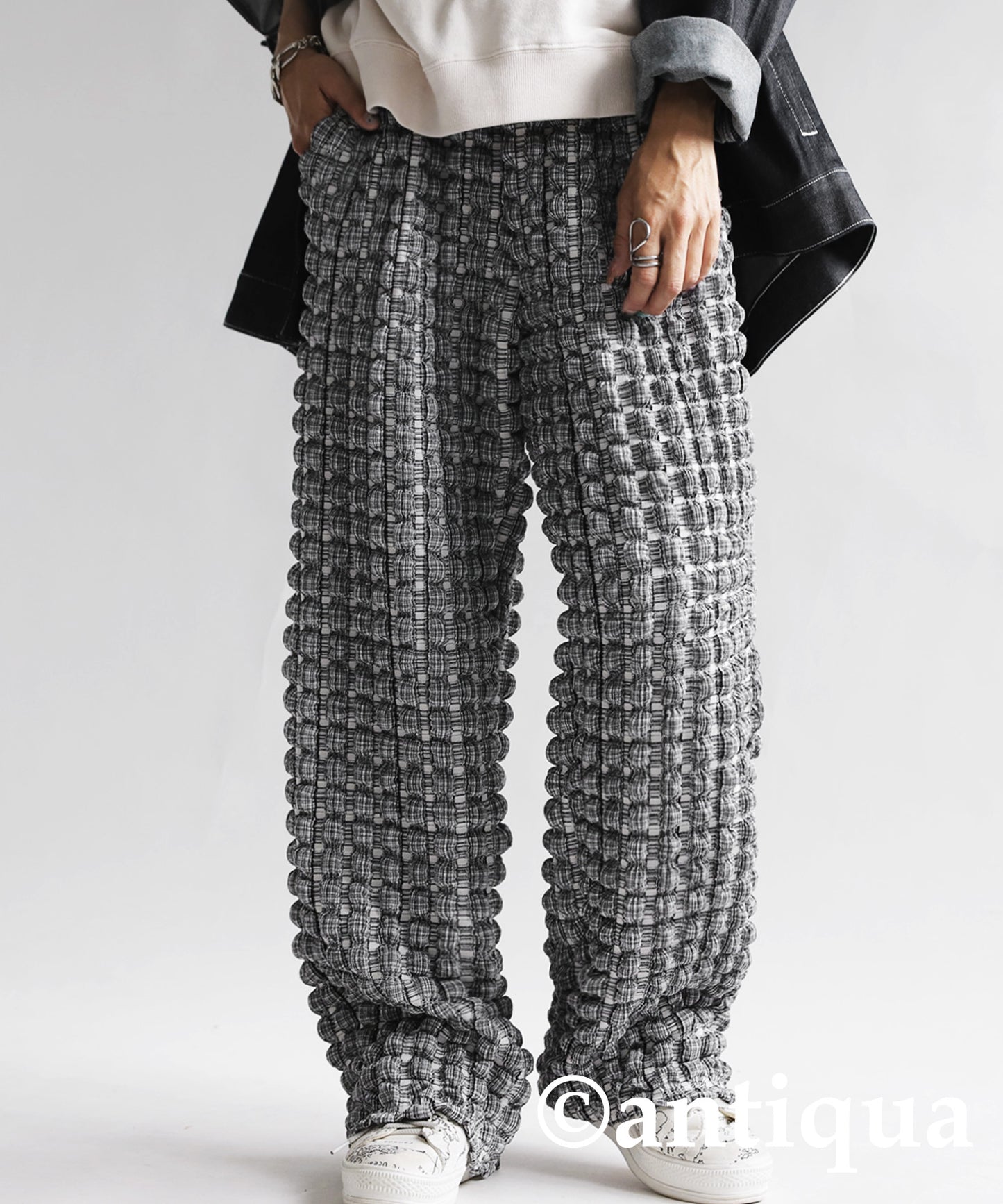 Ladies wide pants full-length