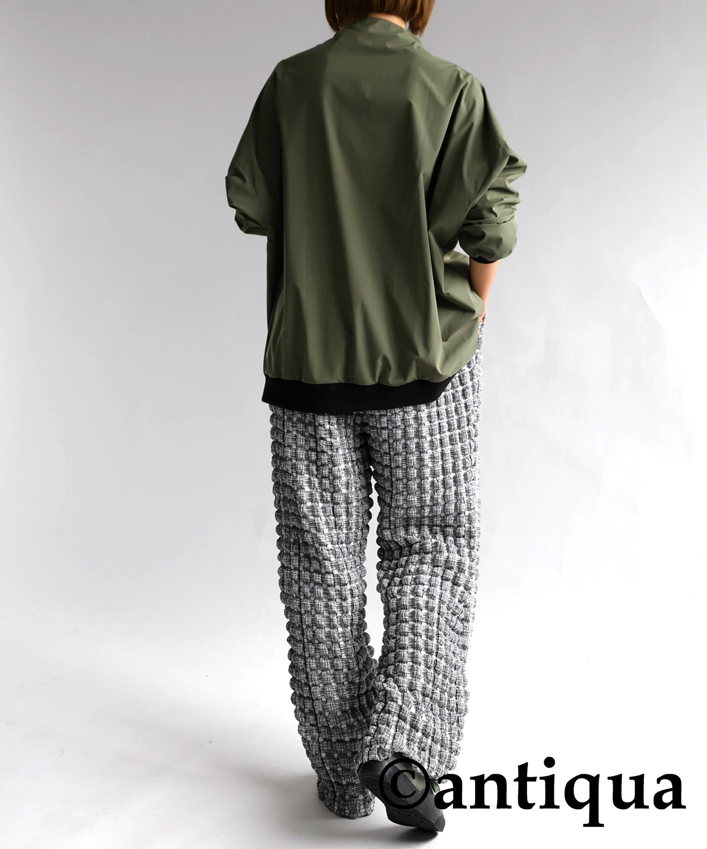 Ladies wide pants full-length