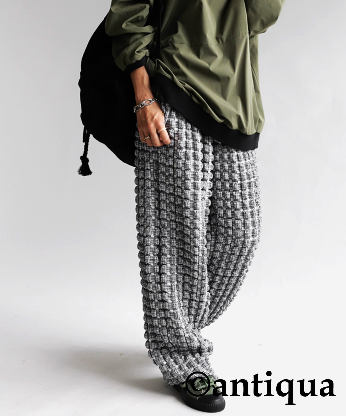 Ladies wide pants full-length