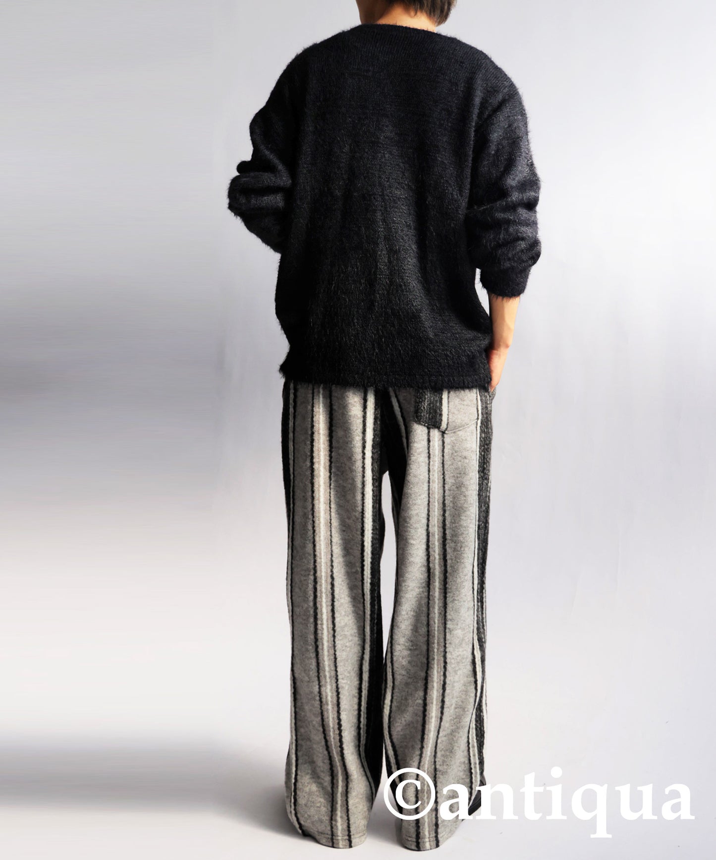 Striped pattern Pants Men's