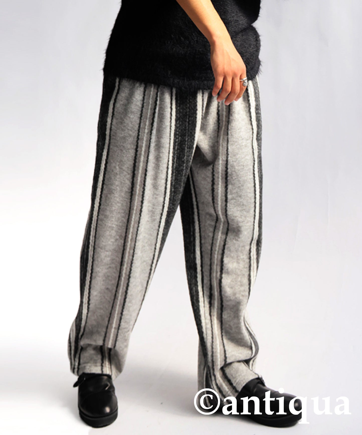 Striped pattern Pants Men's