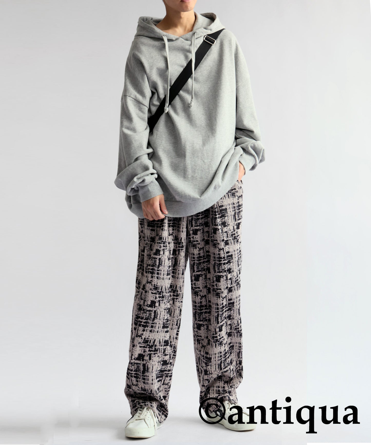 Nuance Pattern Jacquard Pants Men's