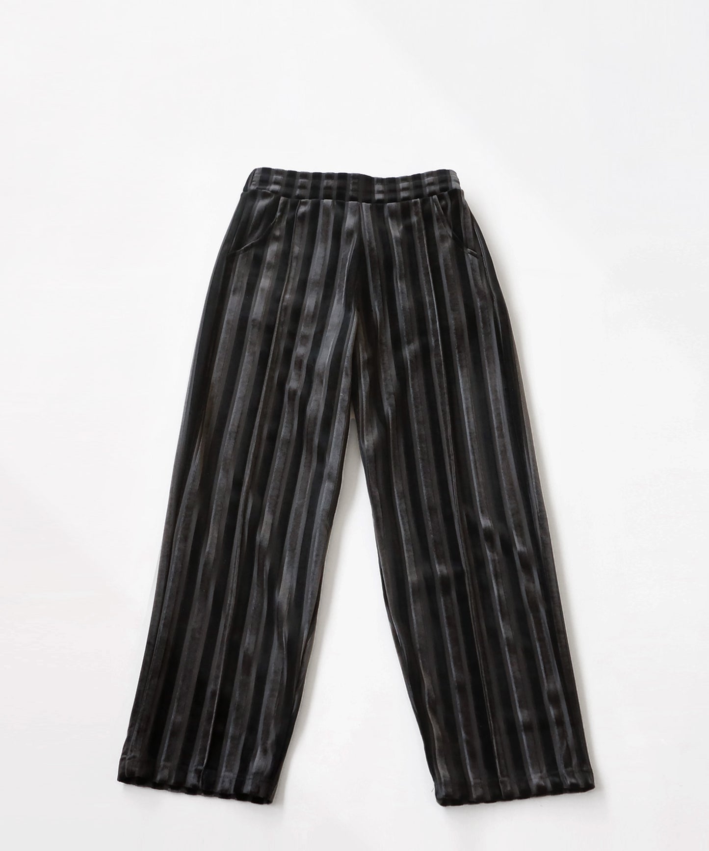 Stripe velour Pants Men's