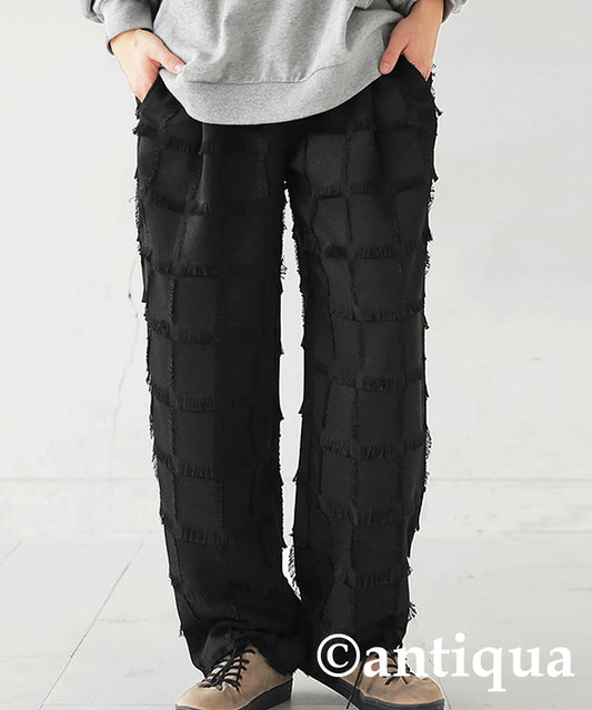 Jacquard Tapard Pants Men's