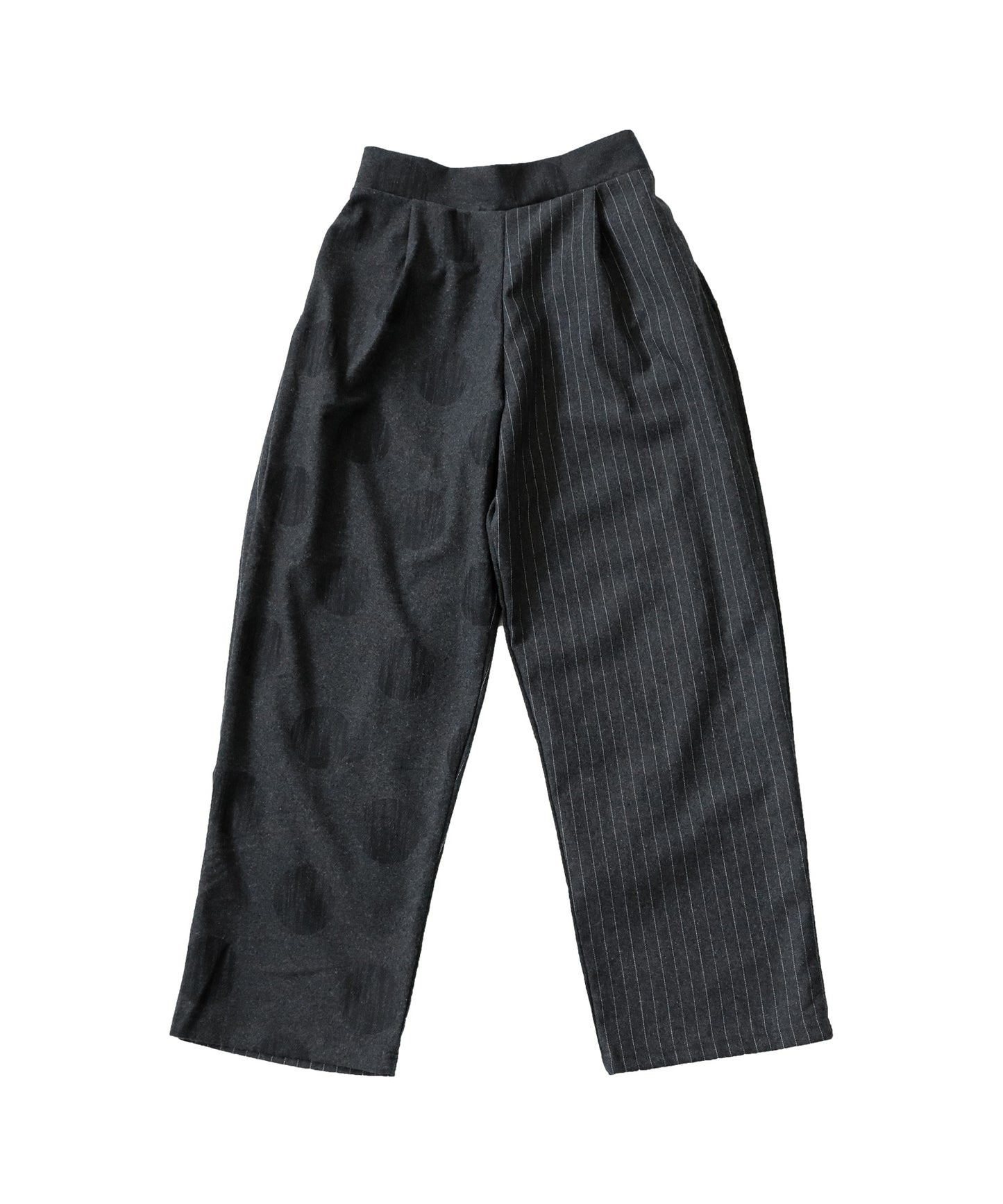 Asymmetry Design Wool Mixed Pants Men's