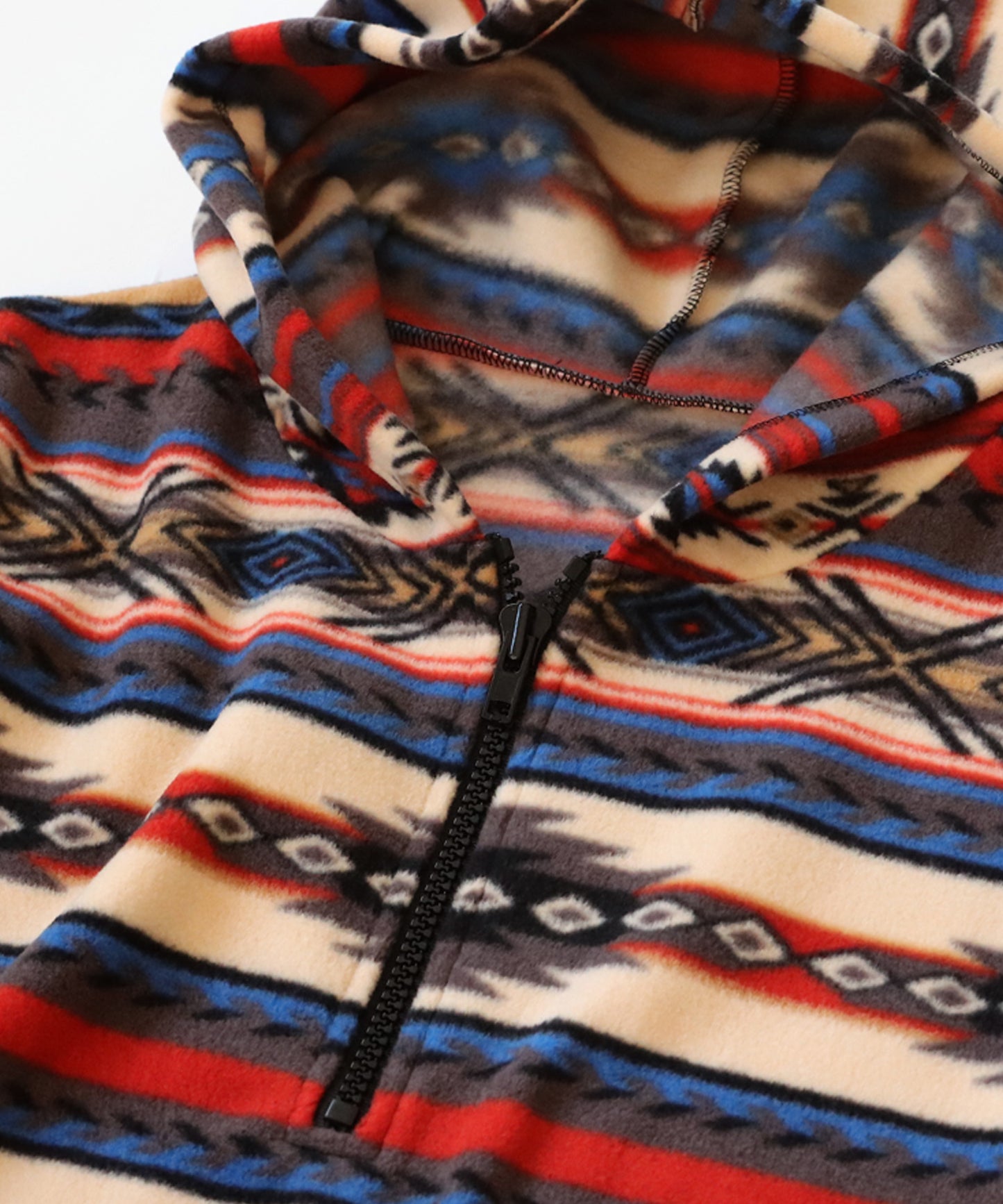 Native Pattern Half Zip Tops Ladies