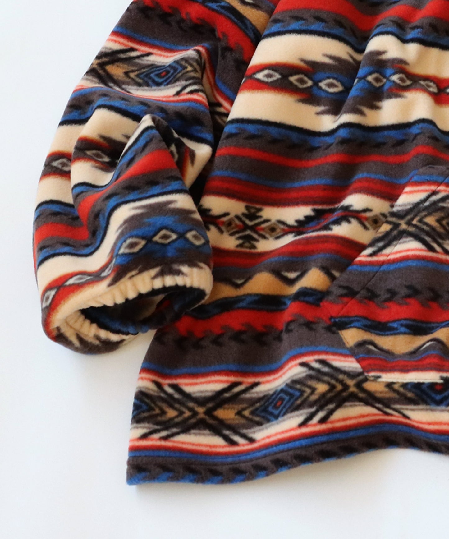 Native Pattern Half Zip Tops Ladies