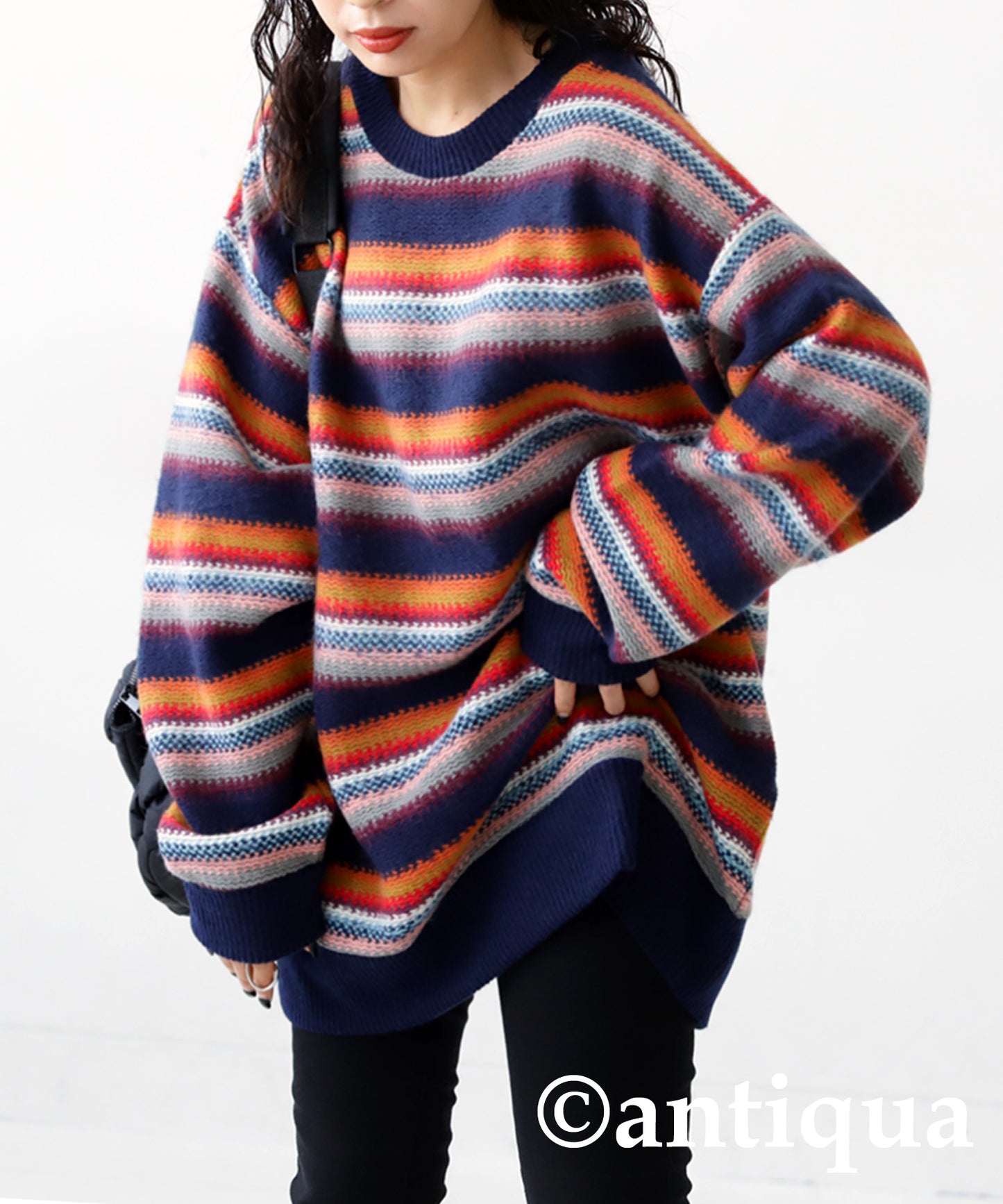 Stripe Knit Ladies