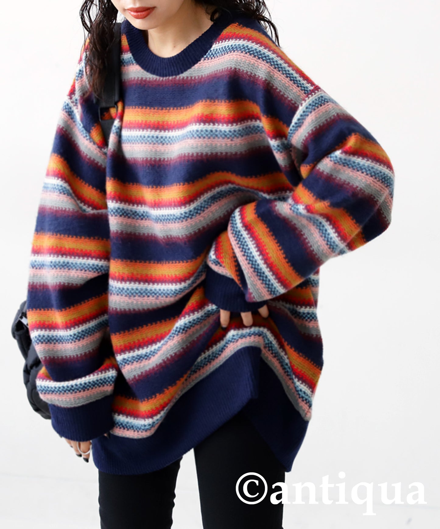 Stripe Knit Ladies