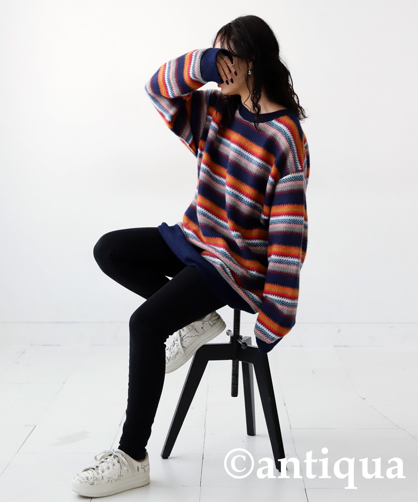 Stripe Knit Ladies