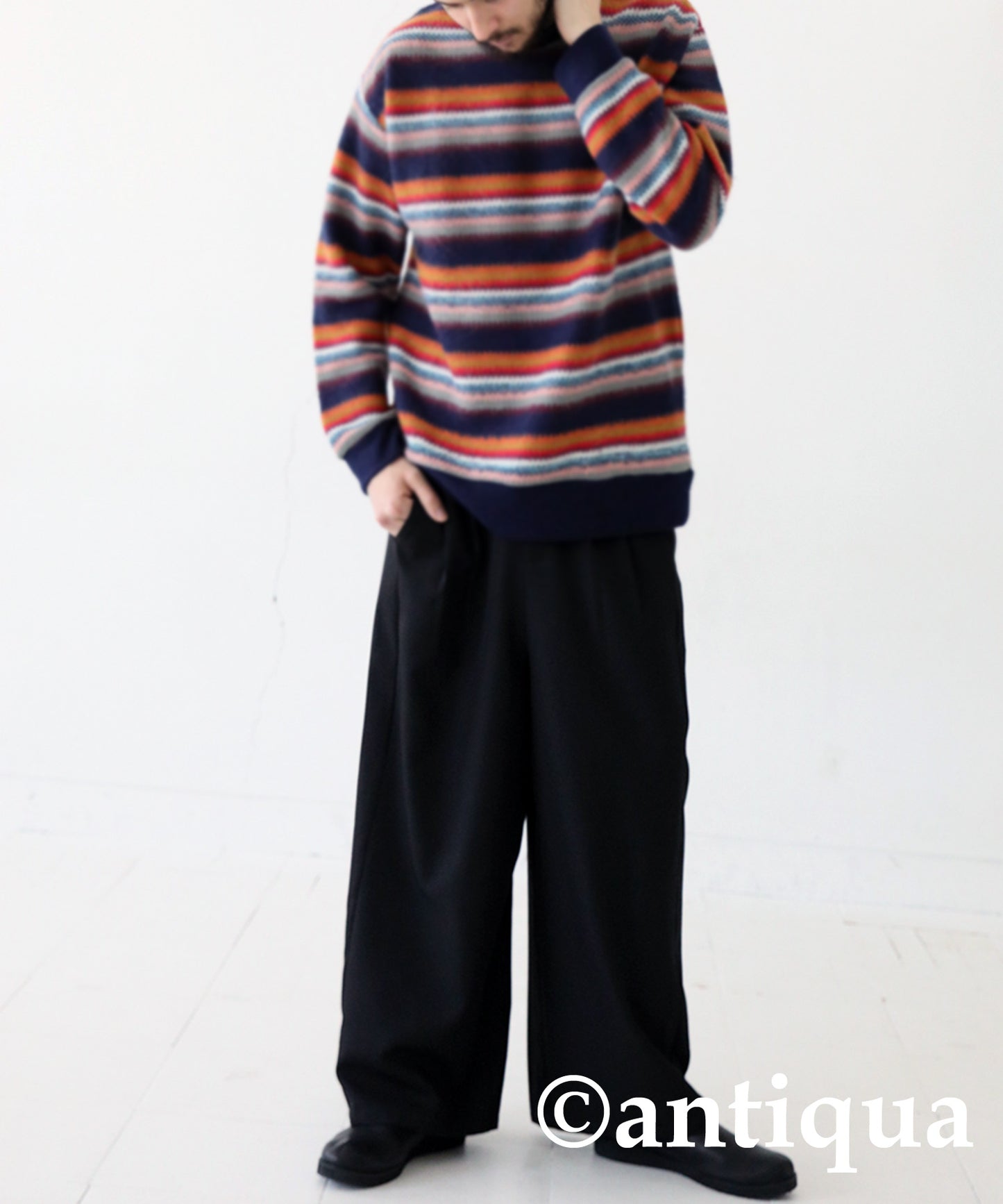 Stripe Knit Men's