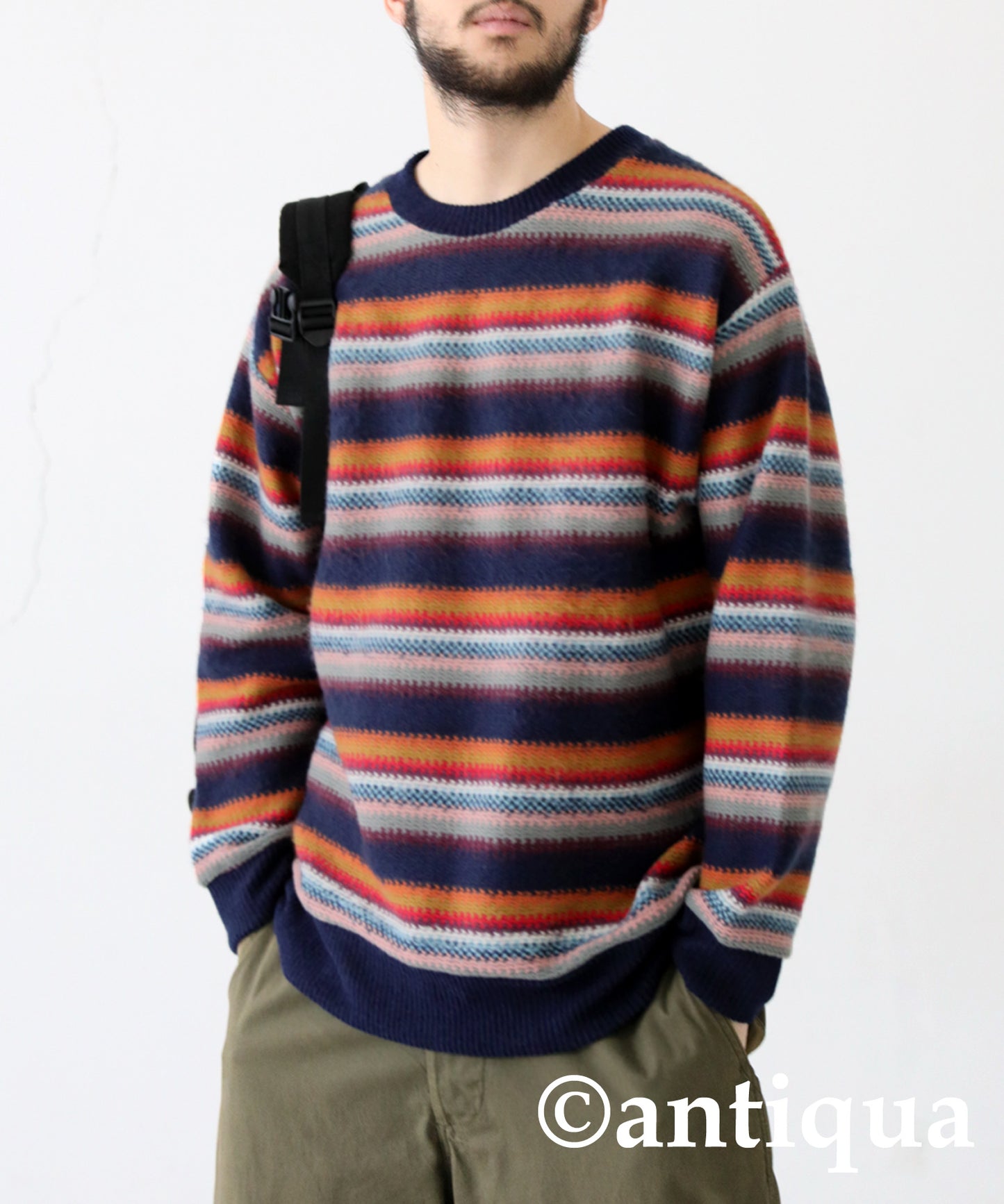 Stripe Knit Men's